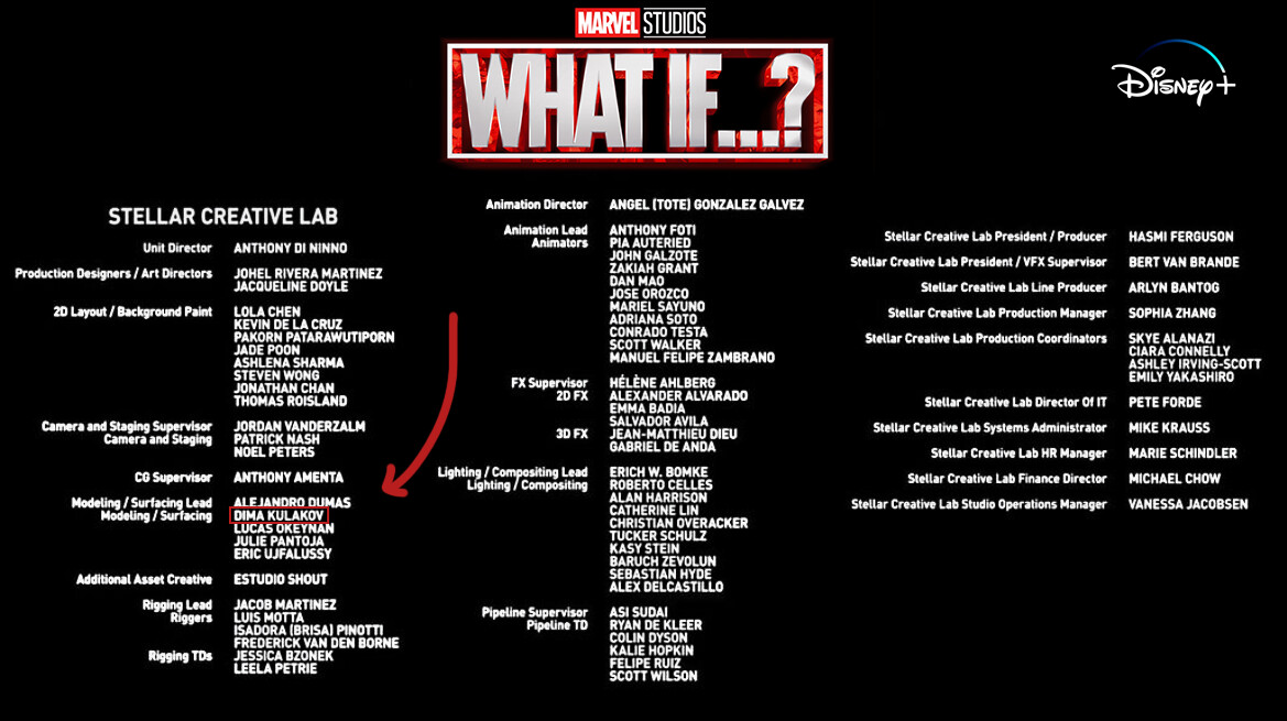 What If...? Season 1 Episode 8 Credits