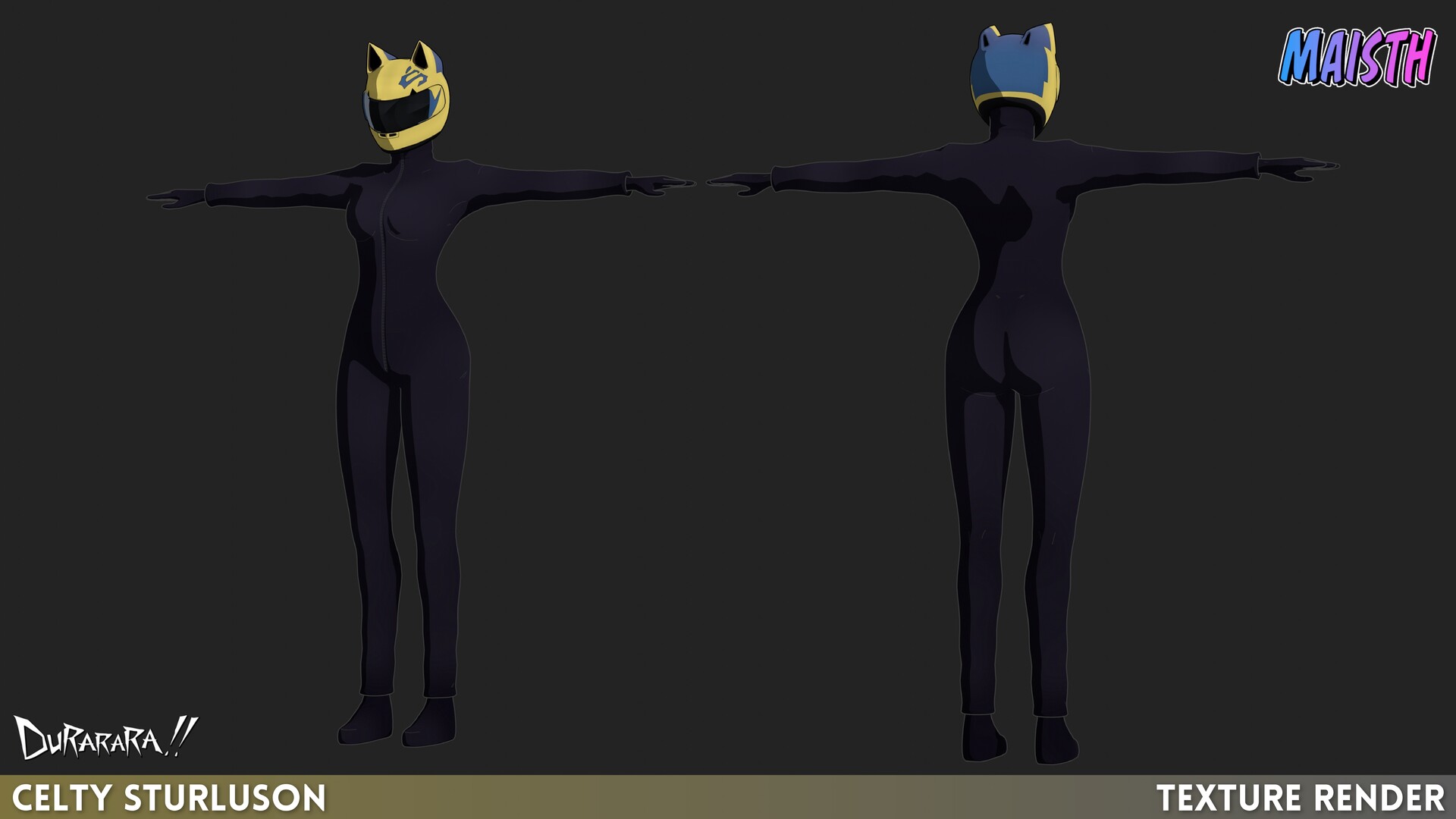 Martin Herrera - Celty Sturluson | Maisth's 3D Fan Characters | Durarara!