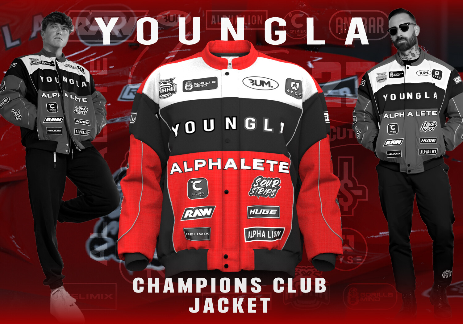 YOUNGLA champions club jacket unboxing