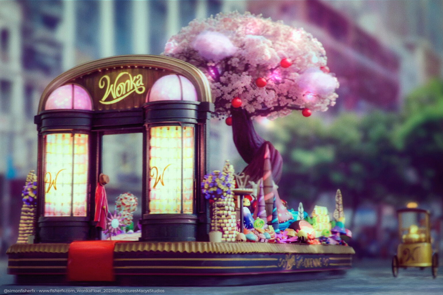 Wonka float concept