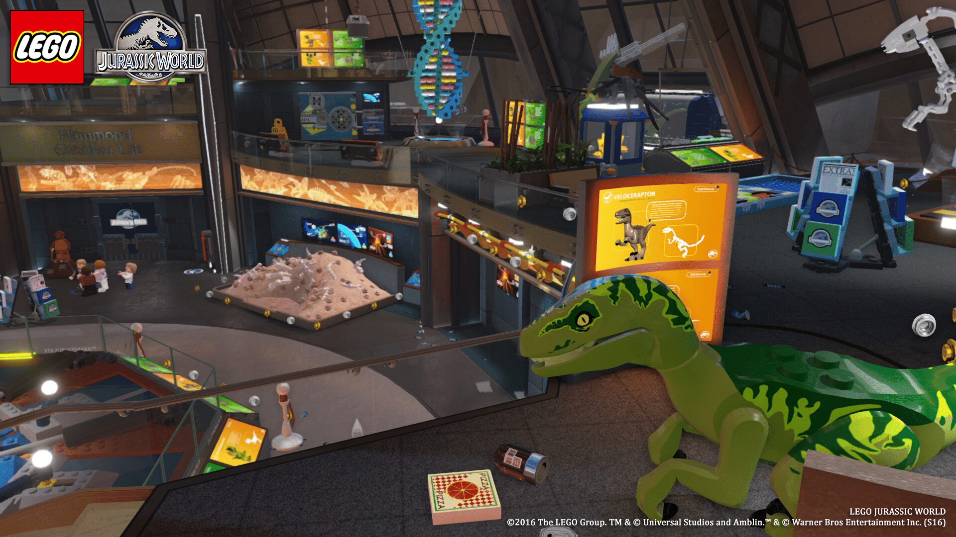 ArtStation LEGO Jurassic World Level Innovation Center