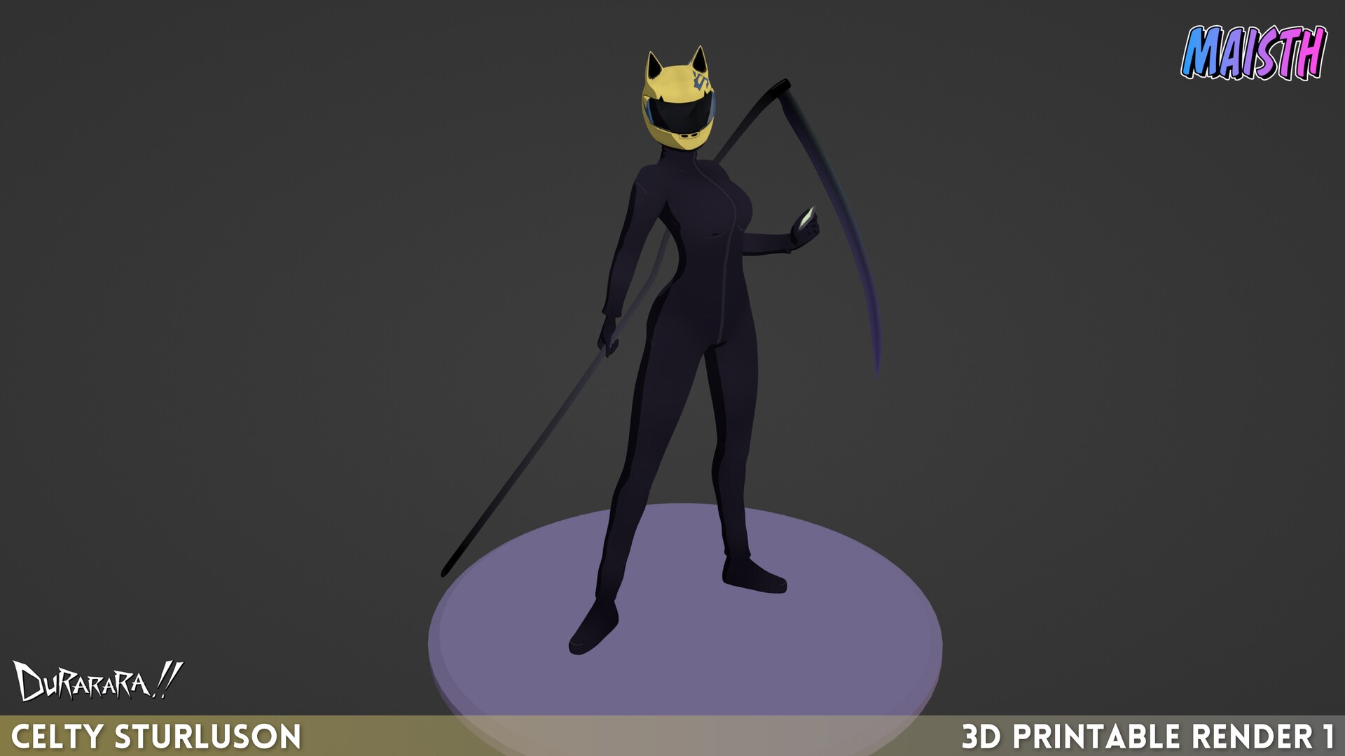Martin Herrera - Celty Sturluson | Maisth's 3D Fan Characters | Durarara!