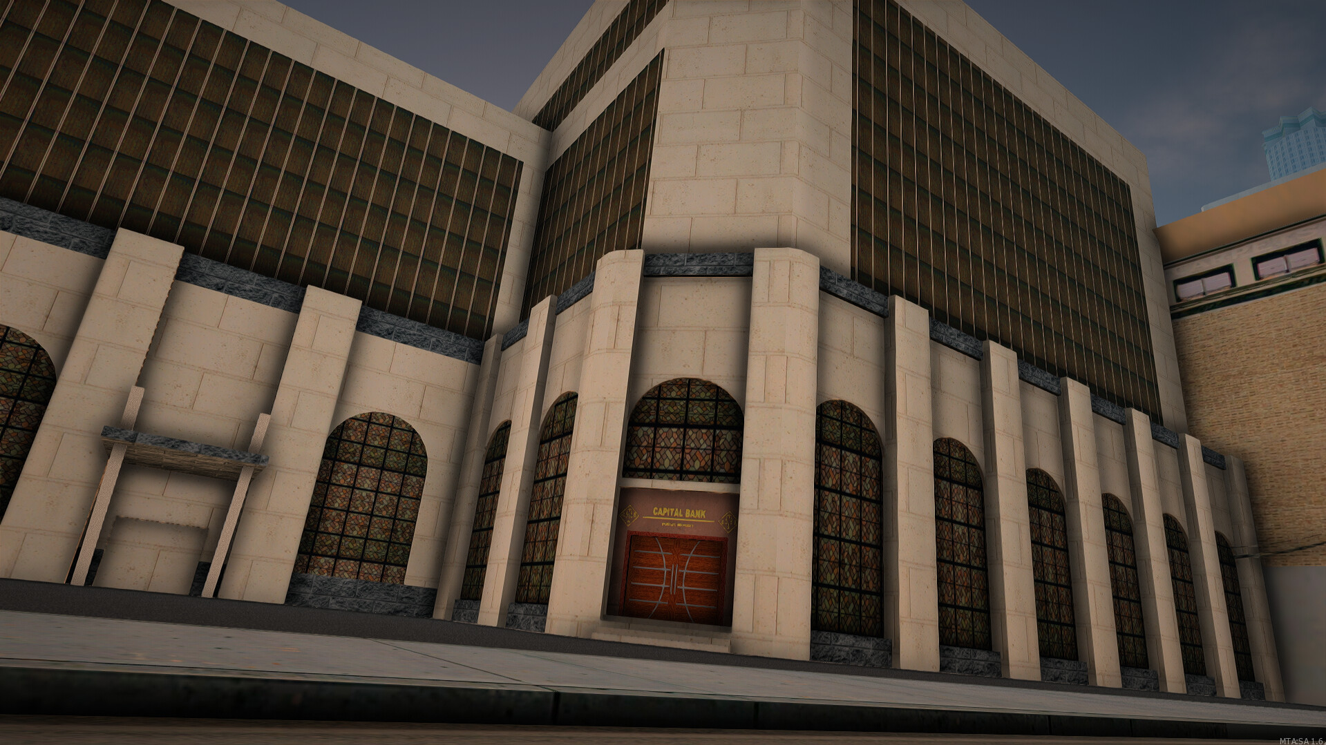 ArtStation Central Bank North of Los Santos (Grand Theft Auto San Andreas)