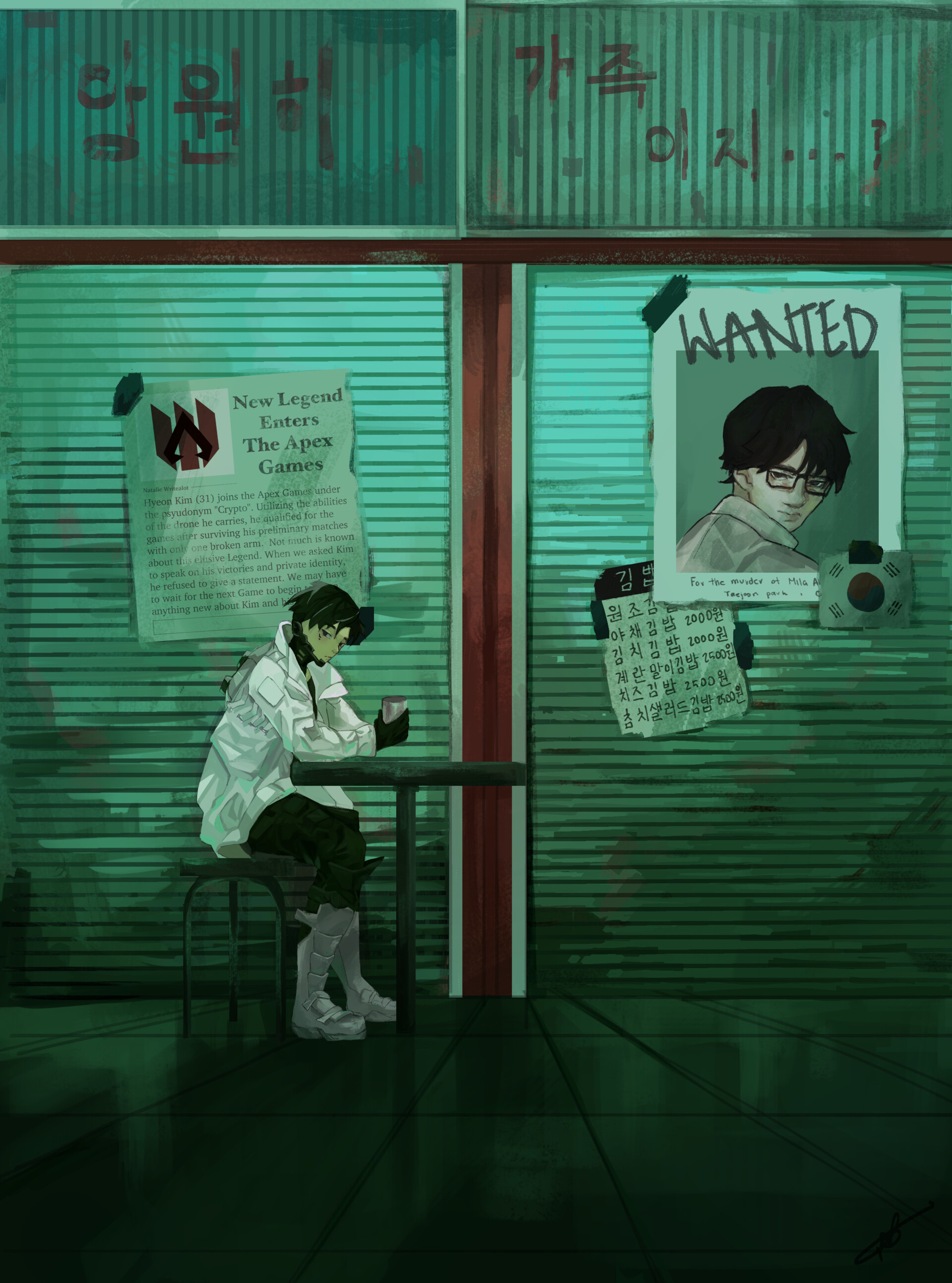 ArtStation - Crypto - Apex Legends