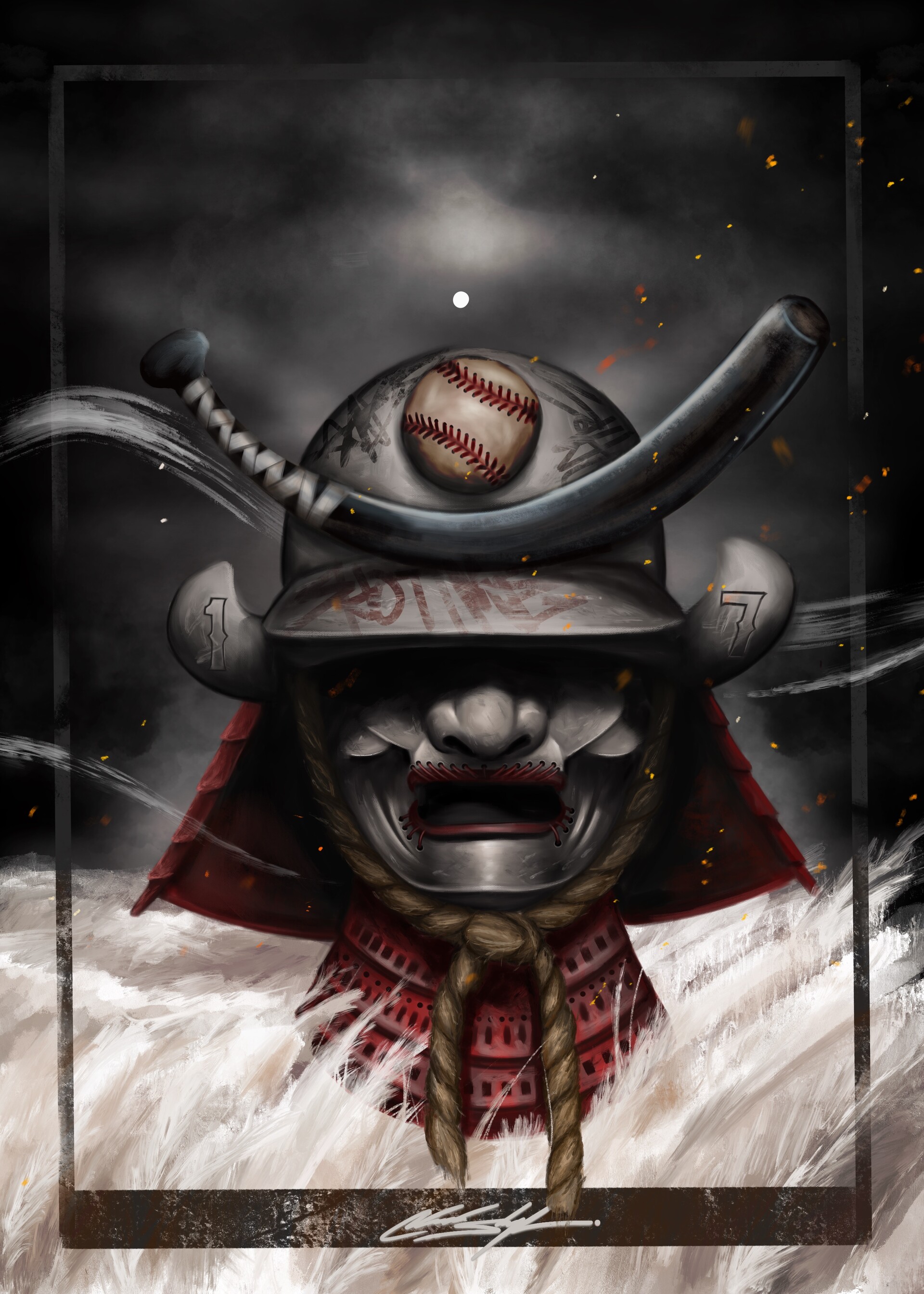 ArtStation - Companion Artwork for Topps Shohei Ohtani