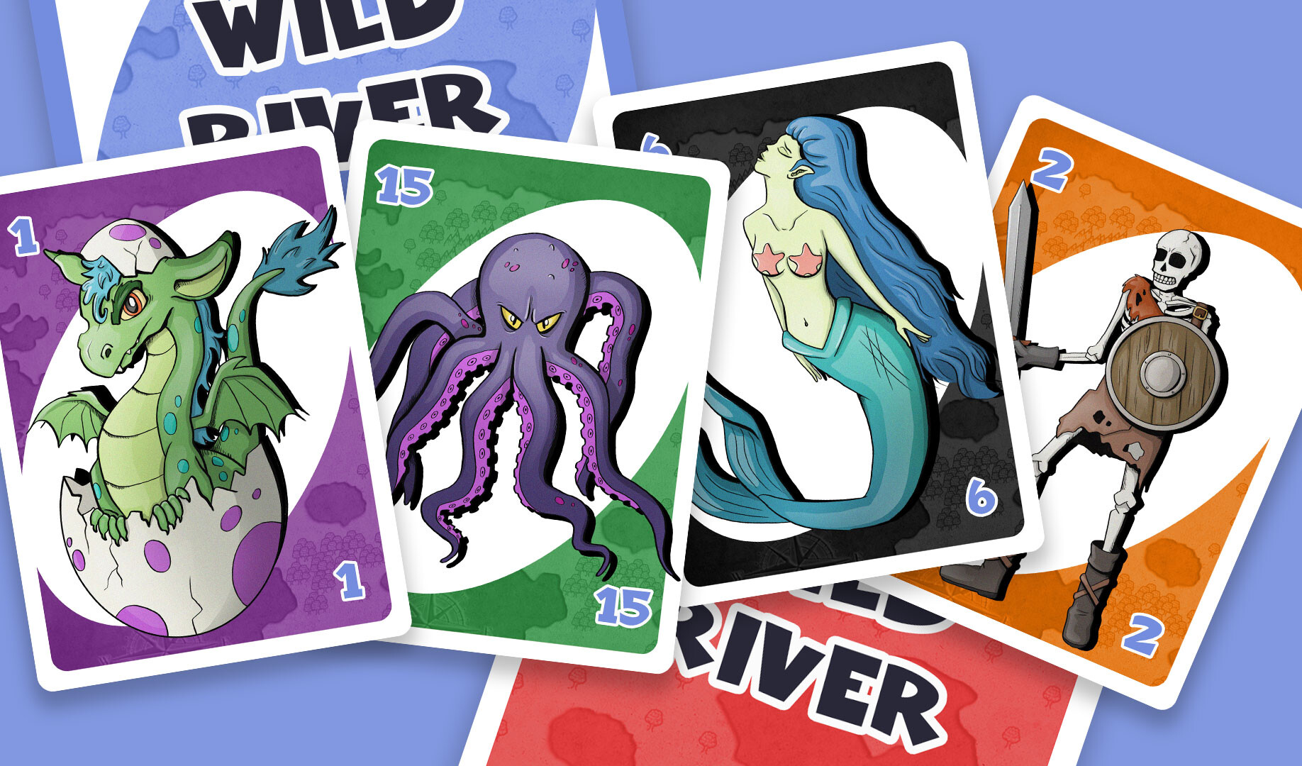 Svetlana Sobina - Board game Wild River