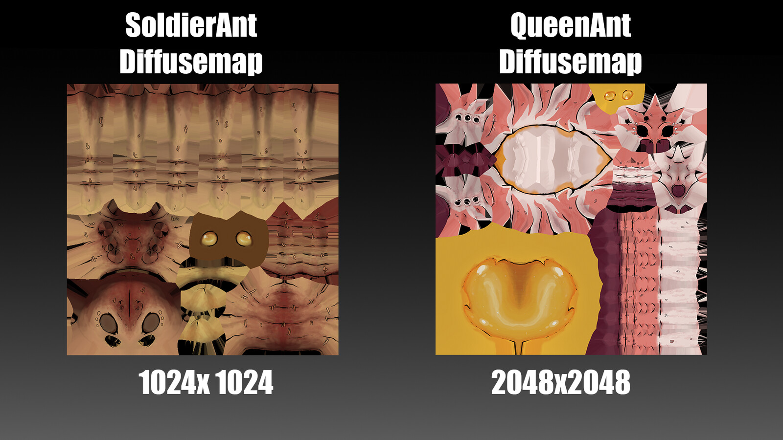Texturemap. Only used diffusemap for the gameproject.