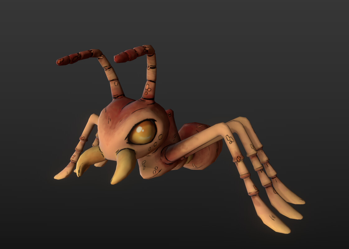 Rendered in Substance Painter.