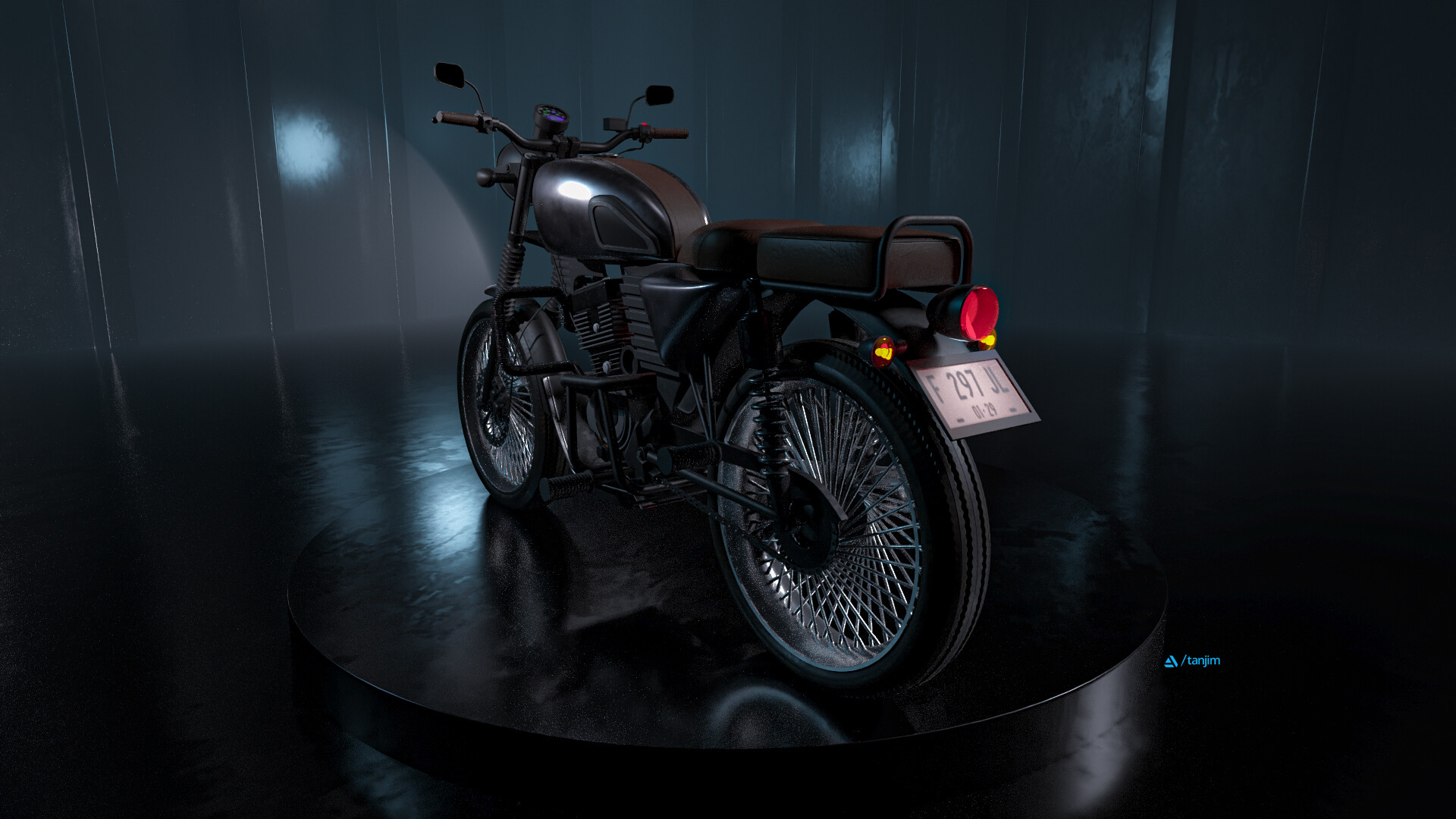 ArtStation Victor R 125 Cafe Racer