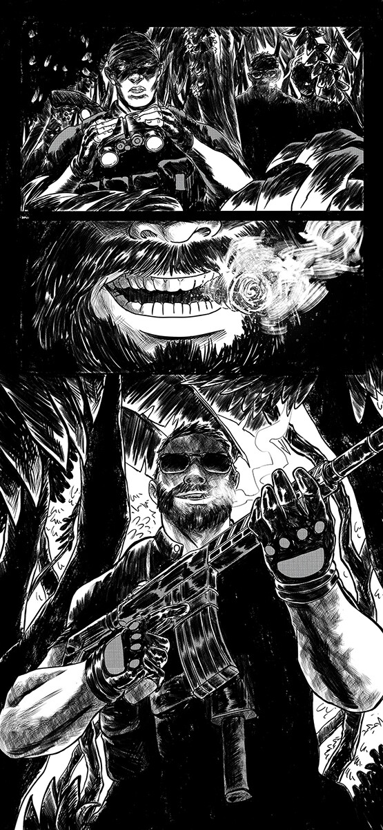 Page 21 from Death Hunt #2