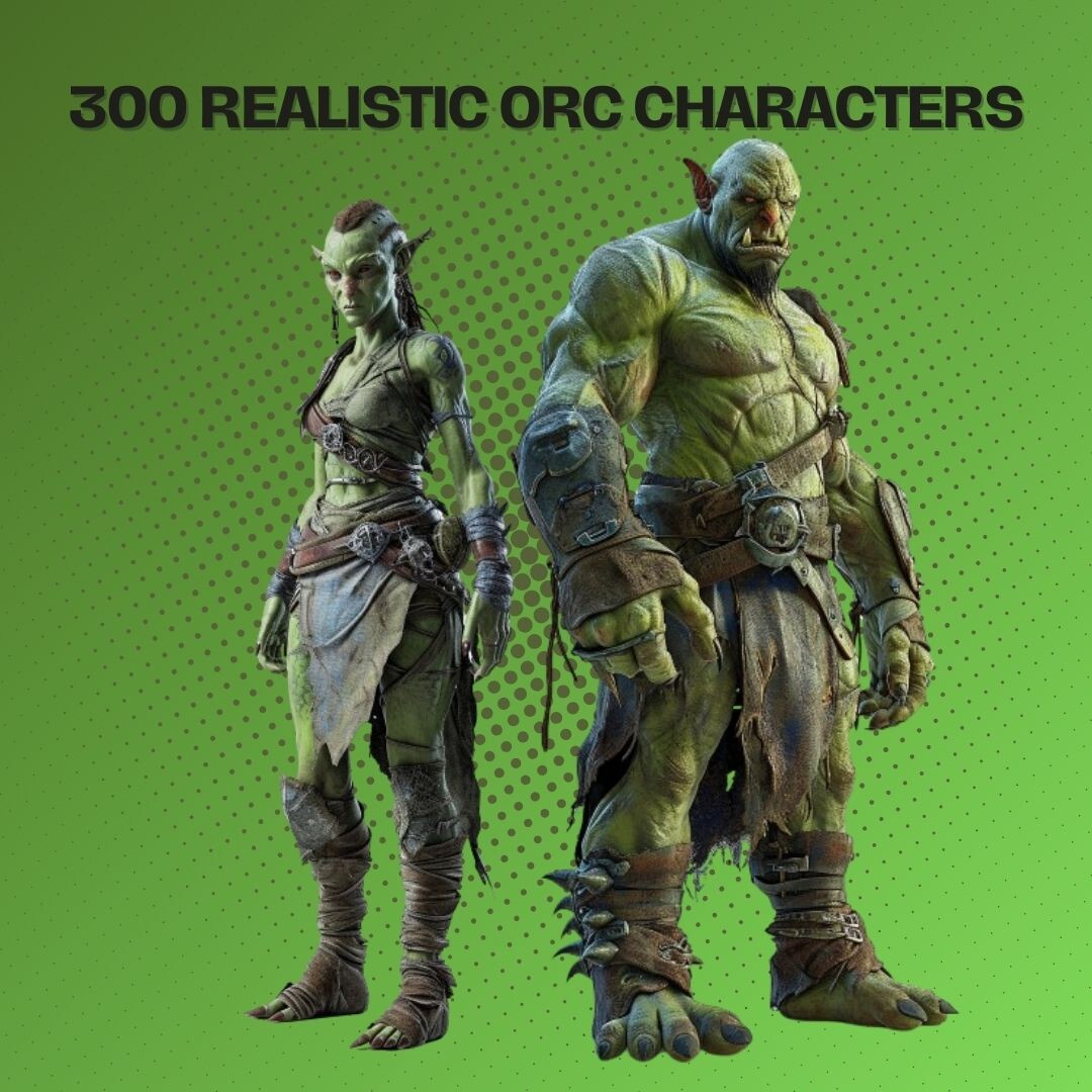 ArtStation - REALISTIC ORC CHARACTERS