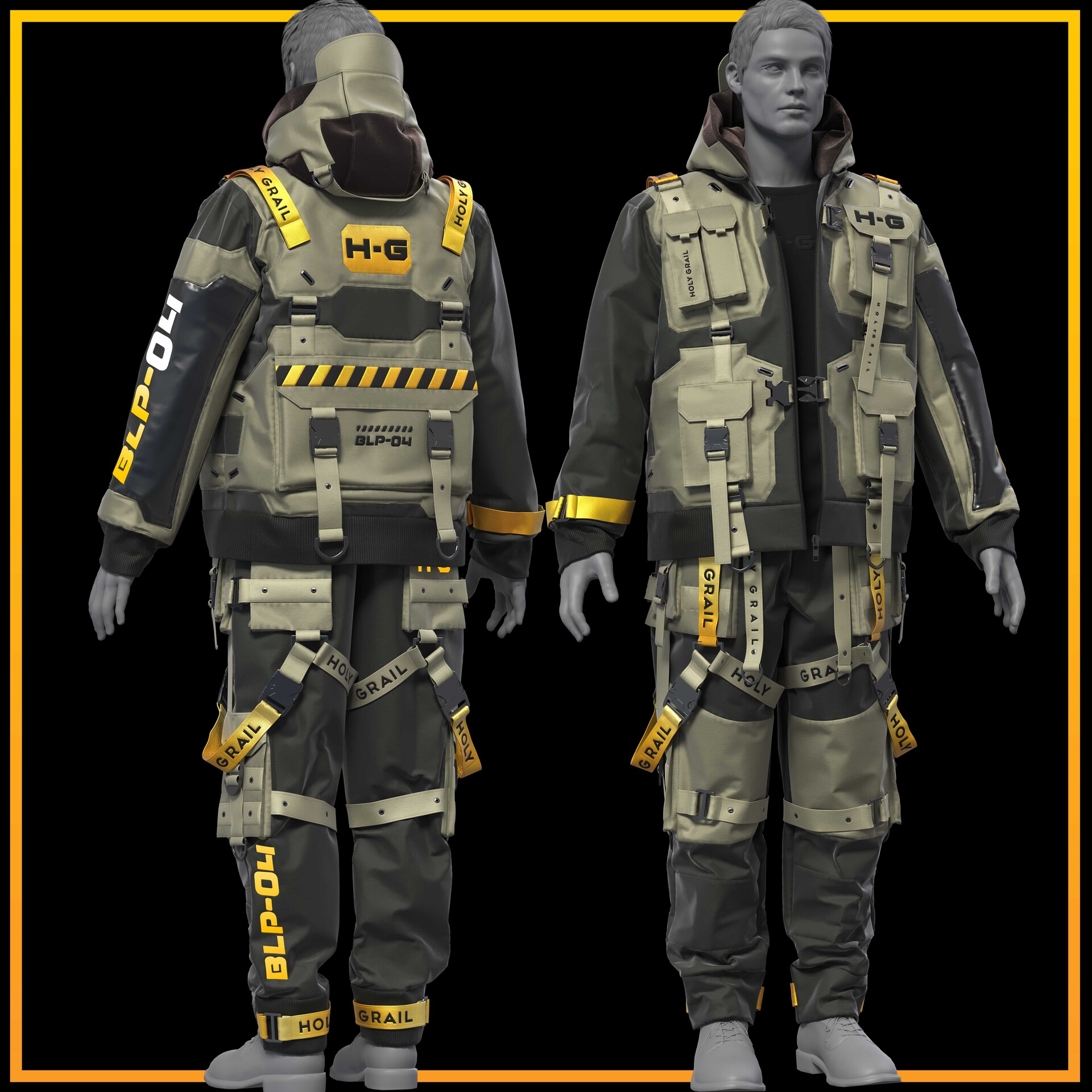 ArtStation - military uniform