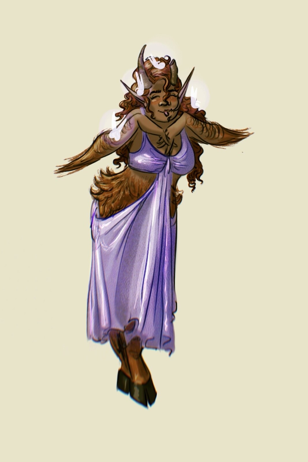 Serafem- my satyr druid