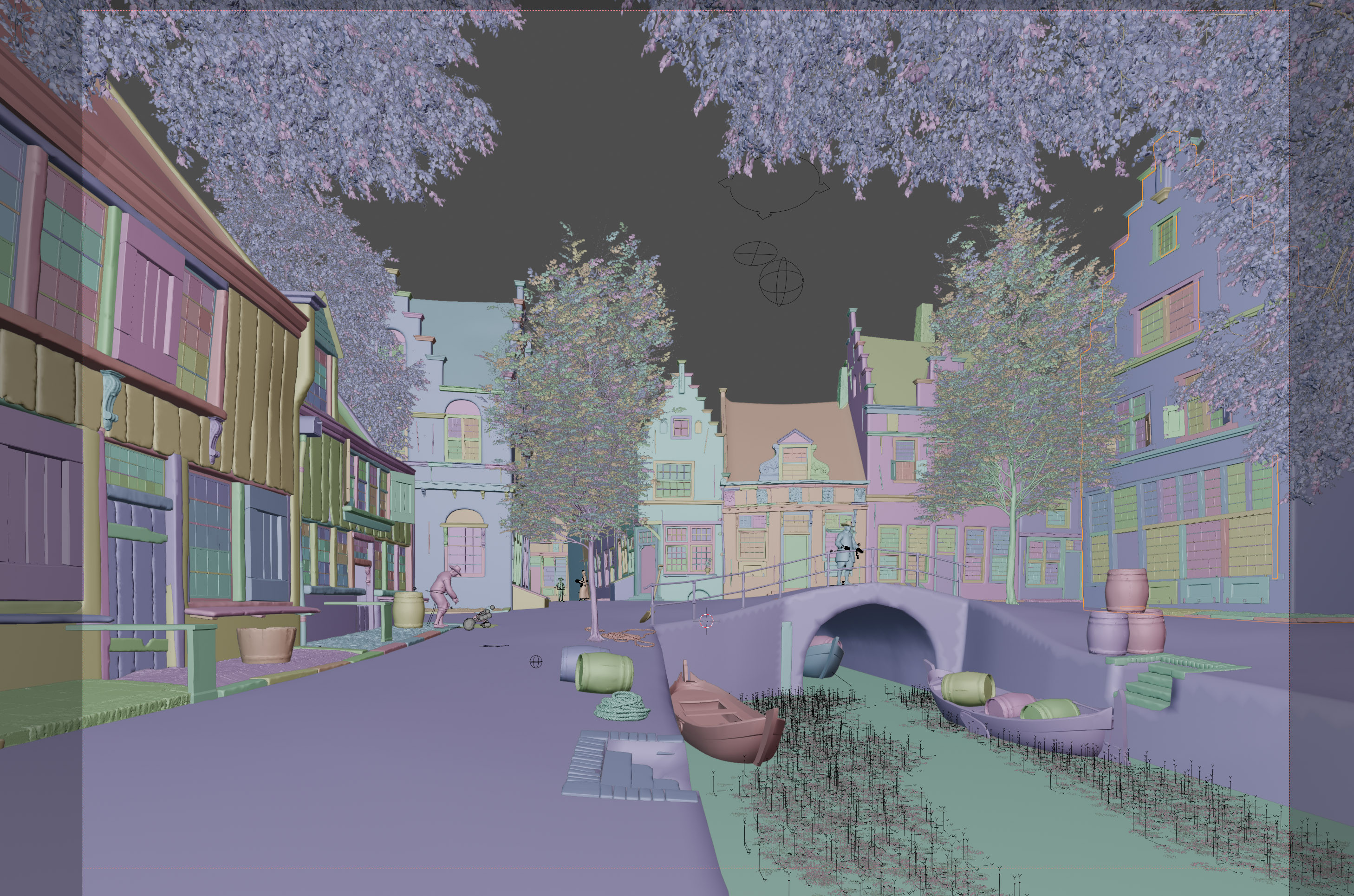 Viewport scene