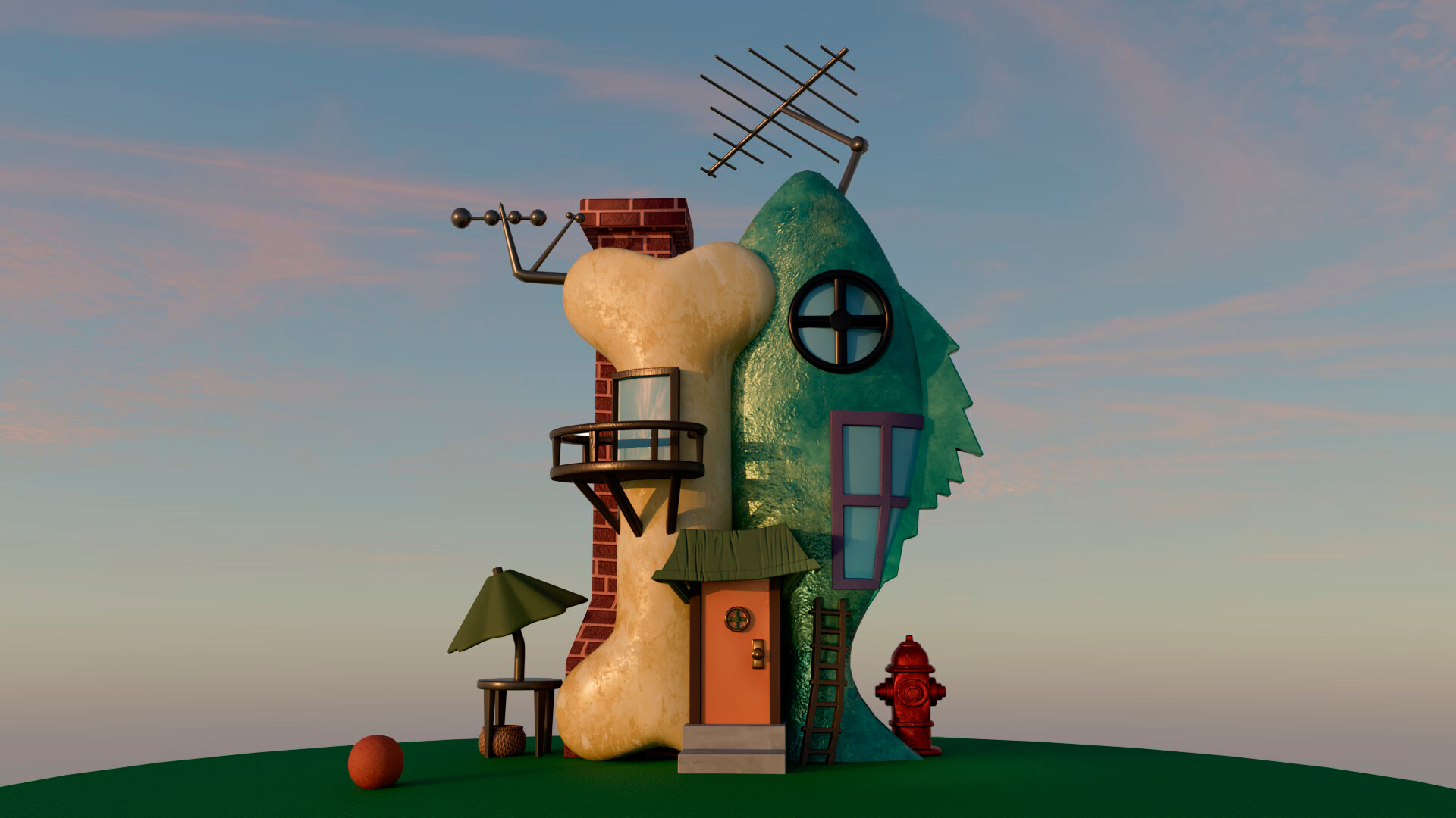 Catdog house discount
