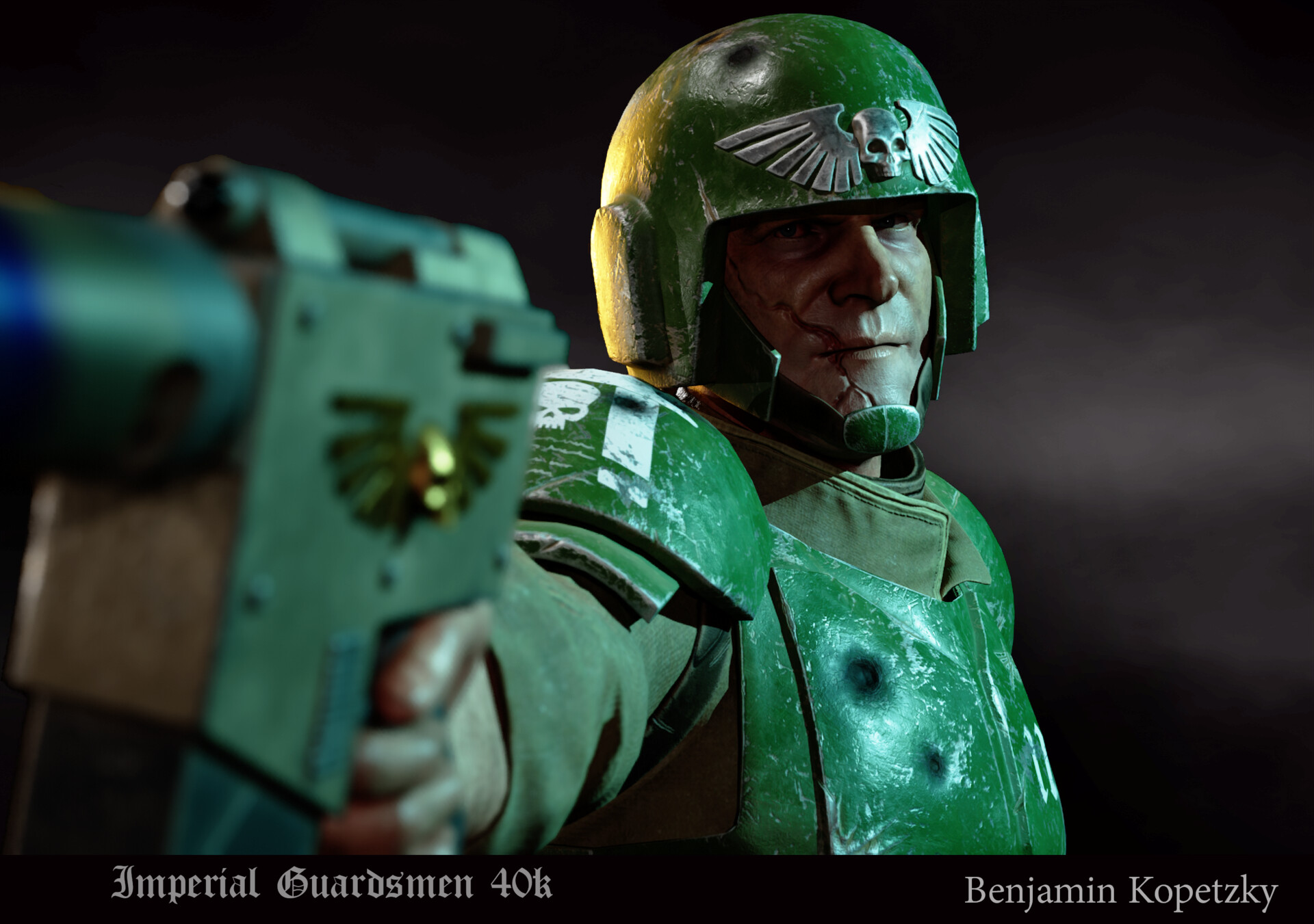 ArtStation Imperial Guardsmen