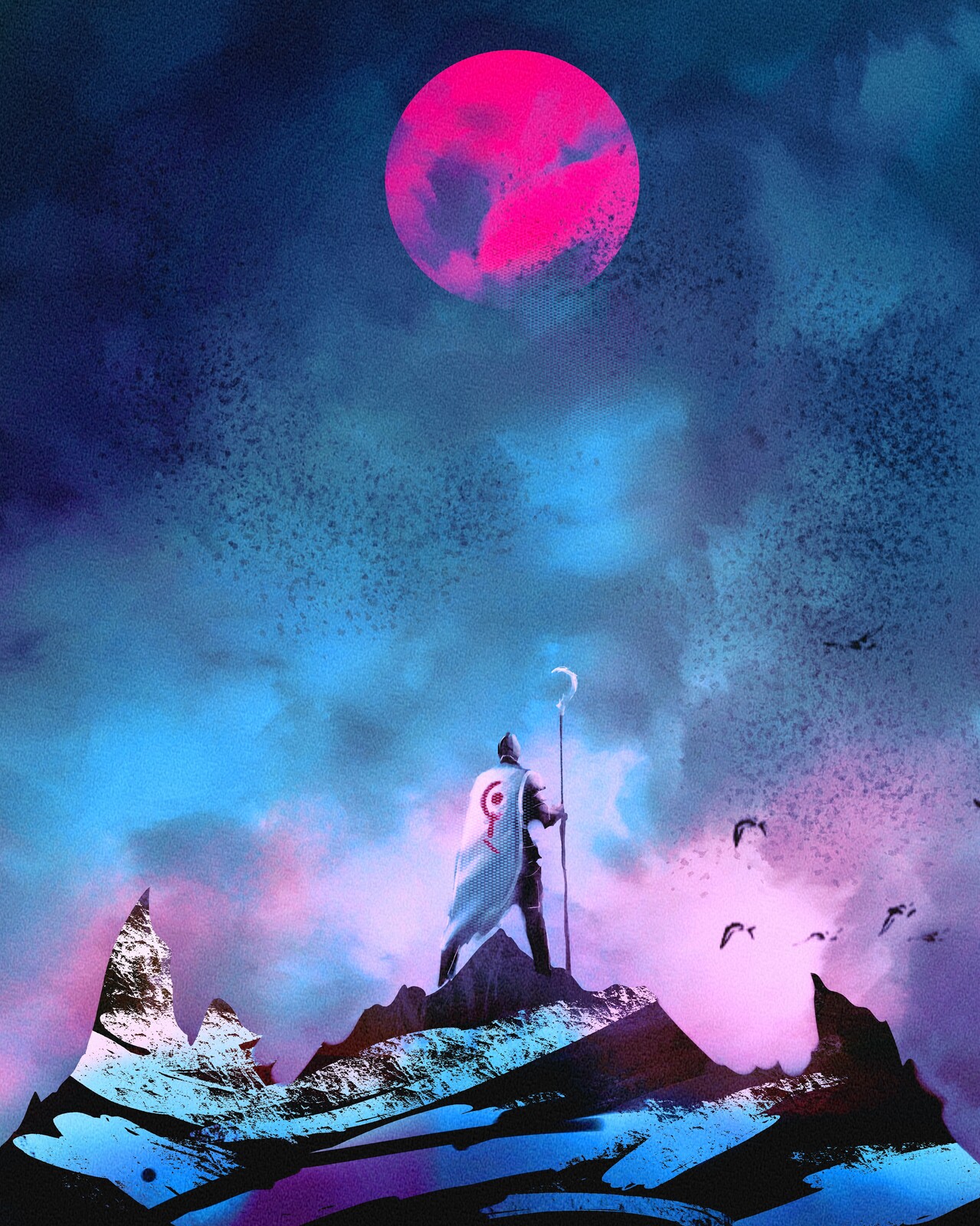 Crimson crusader Moon Peak