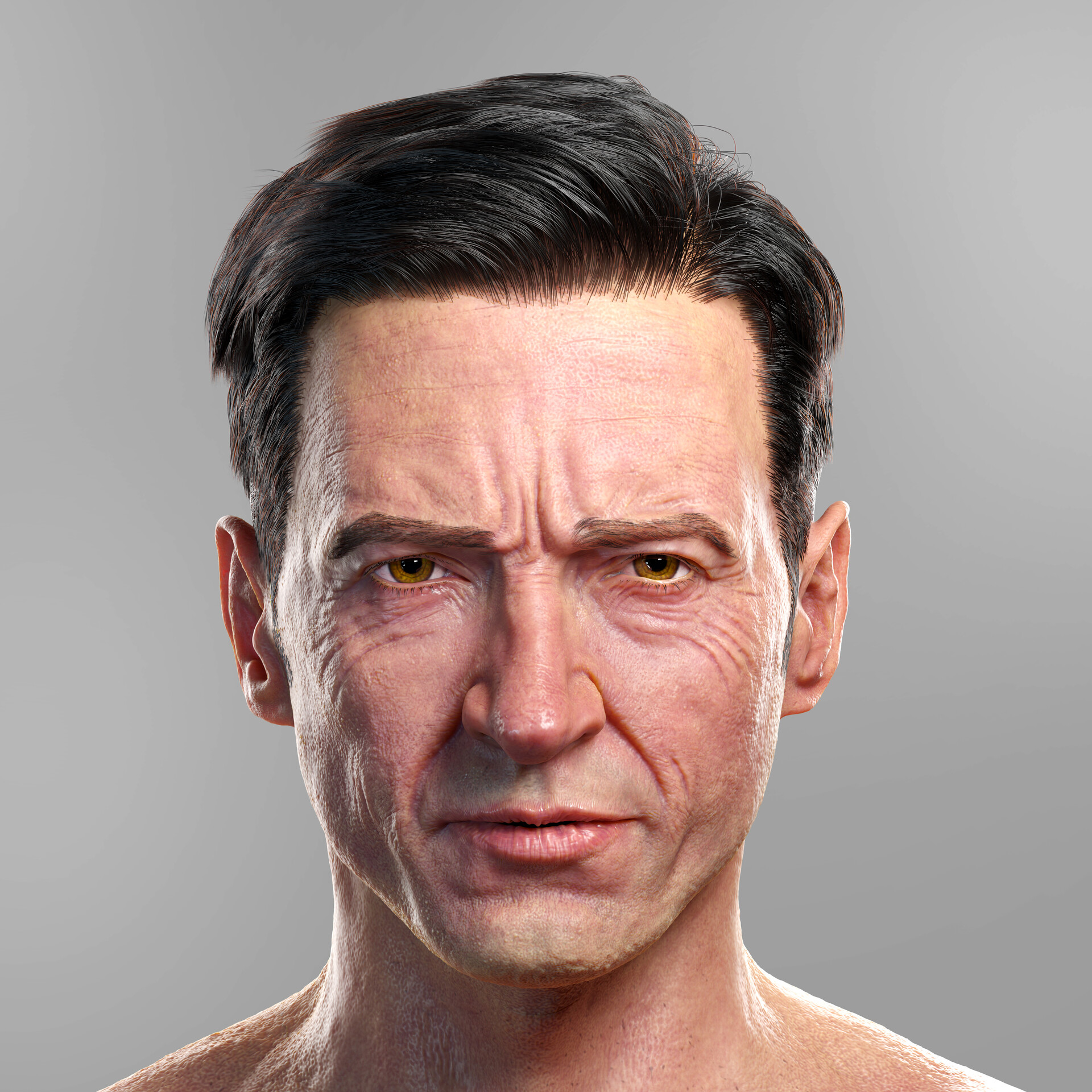 ArtStation Hugh jackman 3d