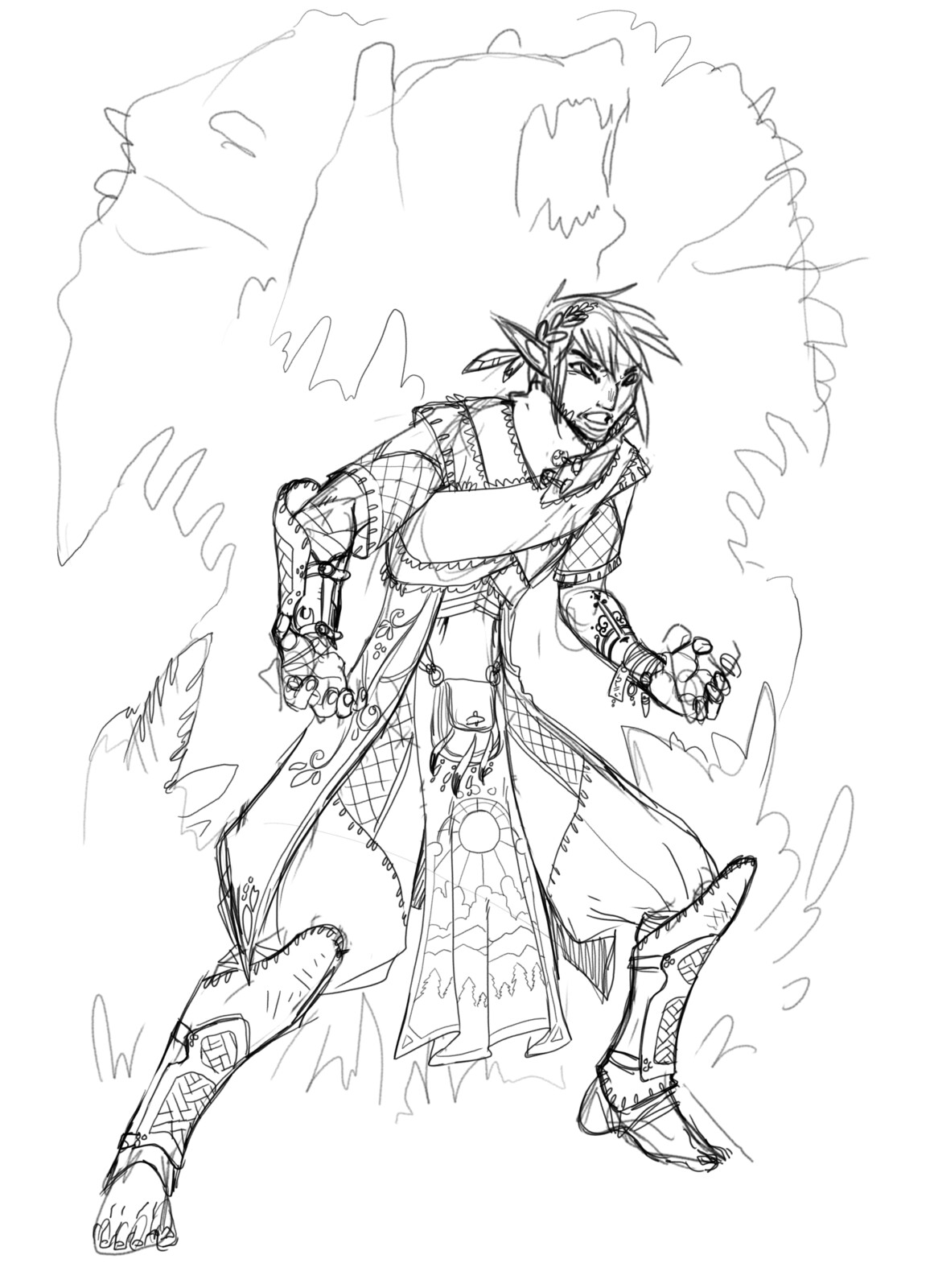 Iconic Dawn Elf, Larc Huenil