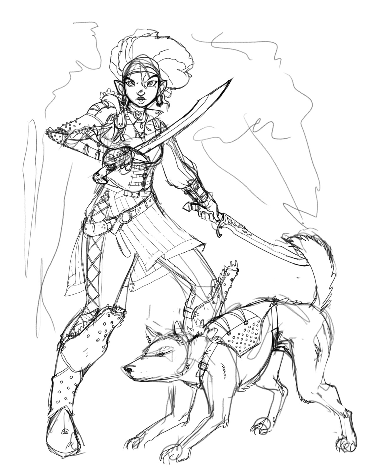 Iconic Half-Elf, Bina Tabani