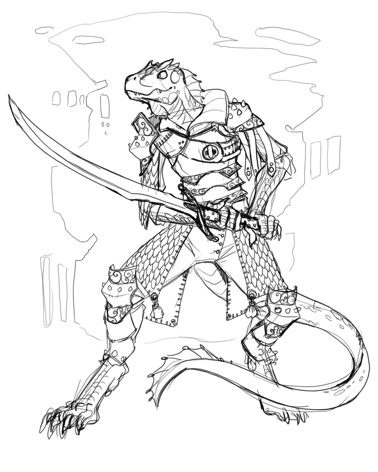 Iconic Lizardfolk, Shissir