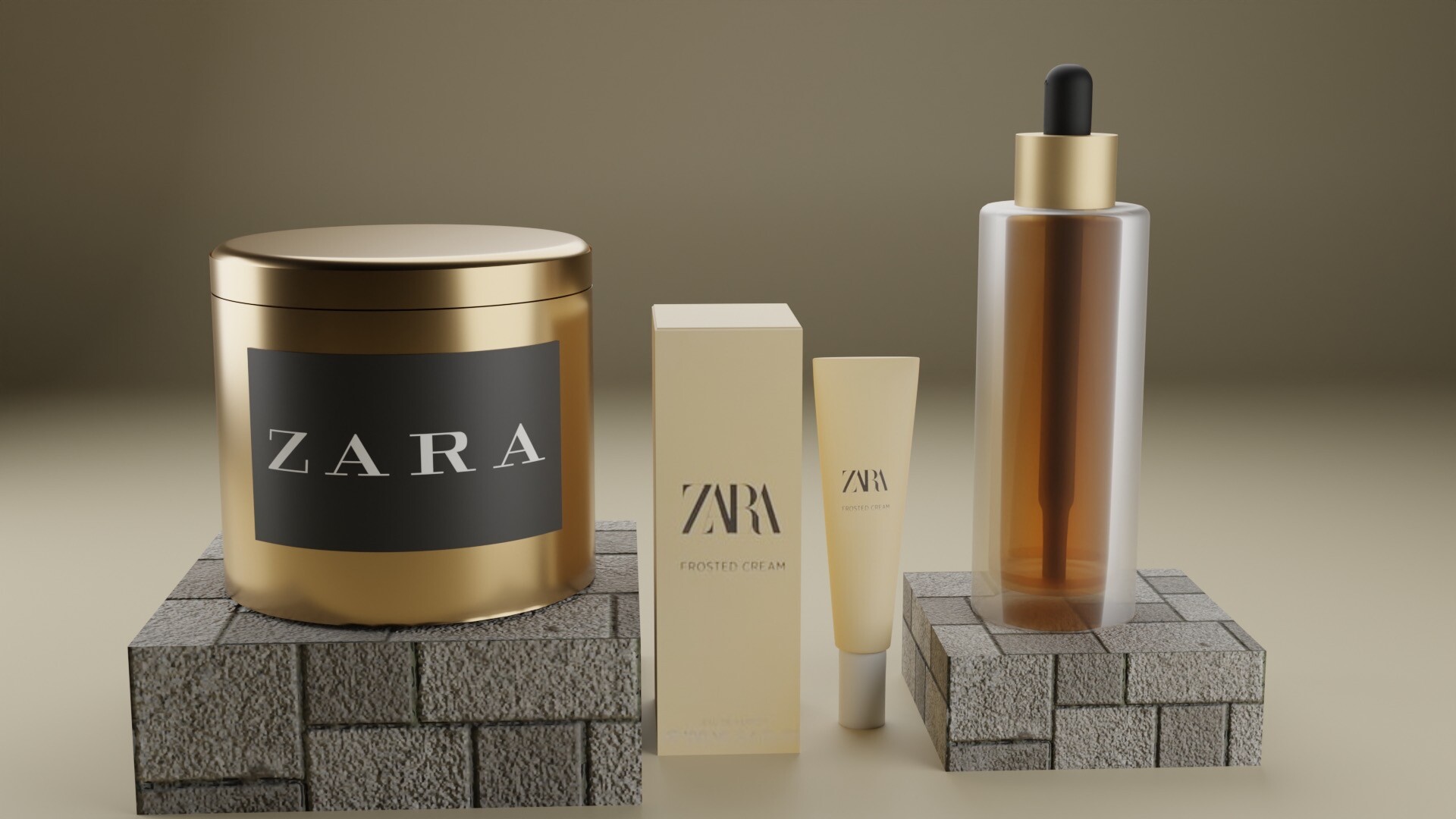 ArtStation - cosmetics render