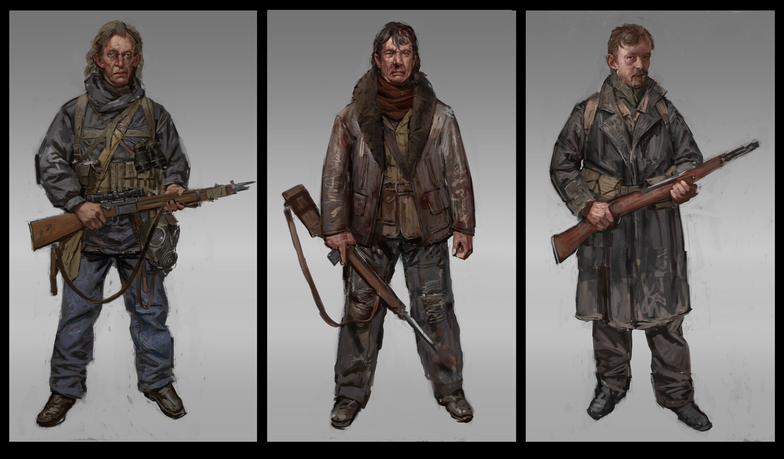 Post apocalyptic concept art collection