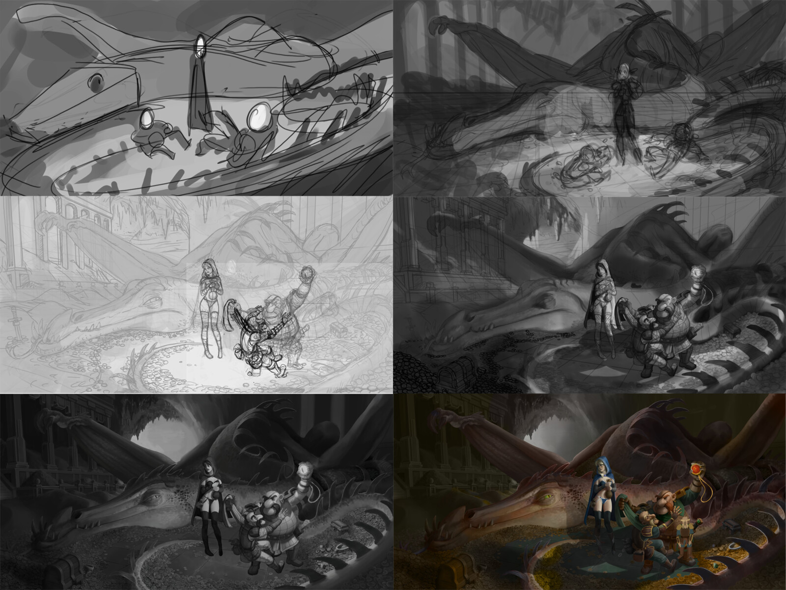 work in progress steps