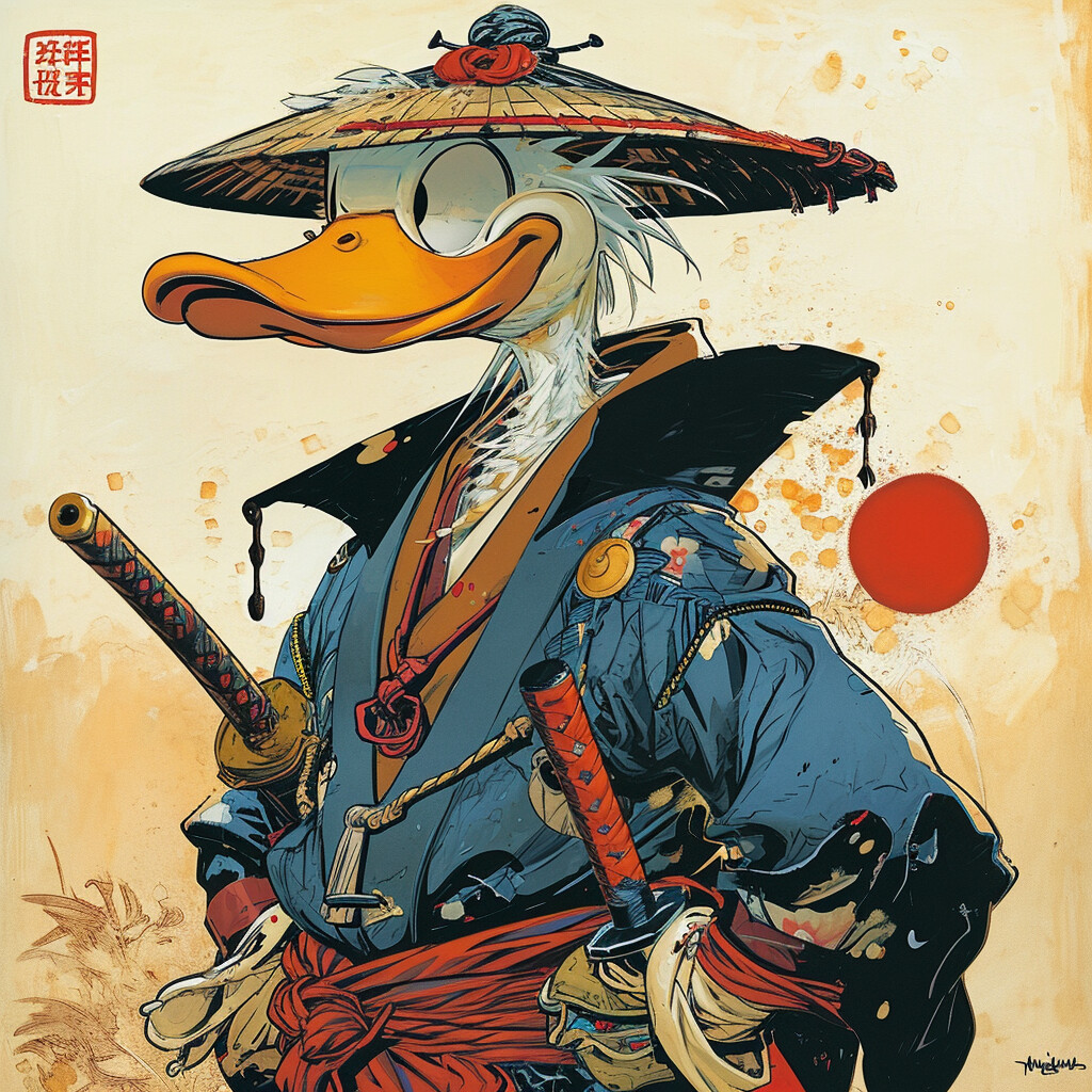 Samurai Duck