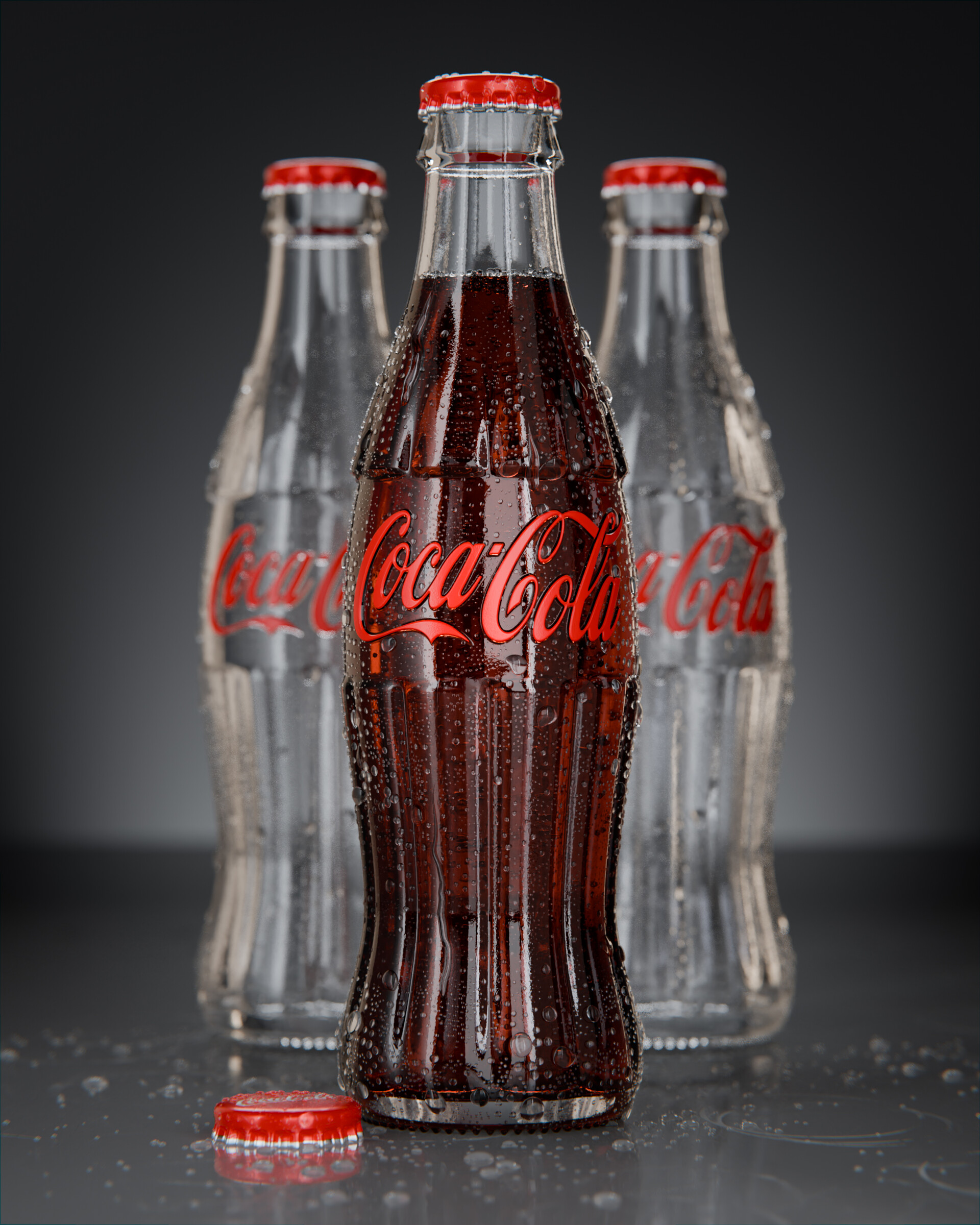 Simon Auchterlonie - Coca Cola Glass bottle