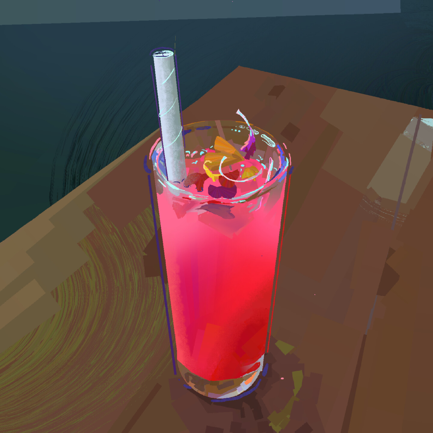 Hibiscus lemonade mimosa