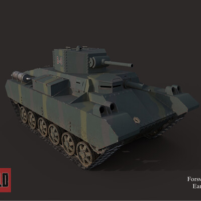 tanque militar aislado. vehículo de combate de guerra para primera línea.  ilustración vectorial plana. 13976421 Vector en Vecteezy