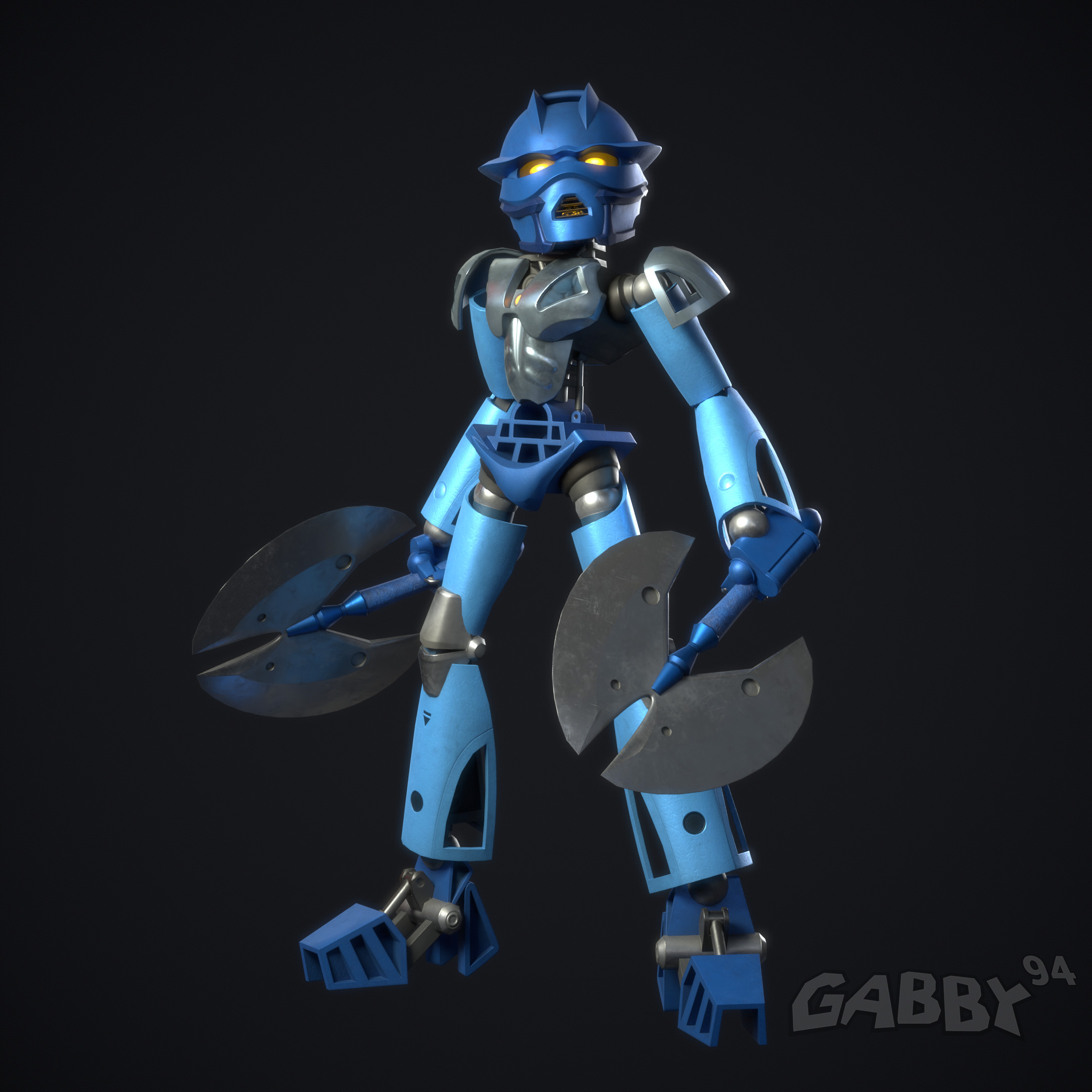 ArtStation Gali Nuva from Bionicle Mask of Light