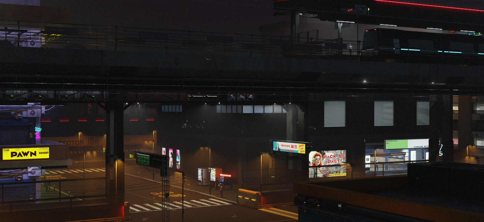 ArtStation DOWNTOWN STATION, 23rd St. (shot 3)