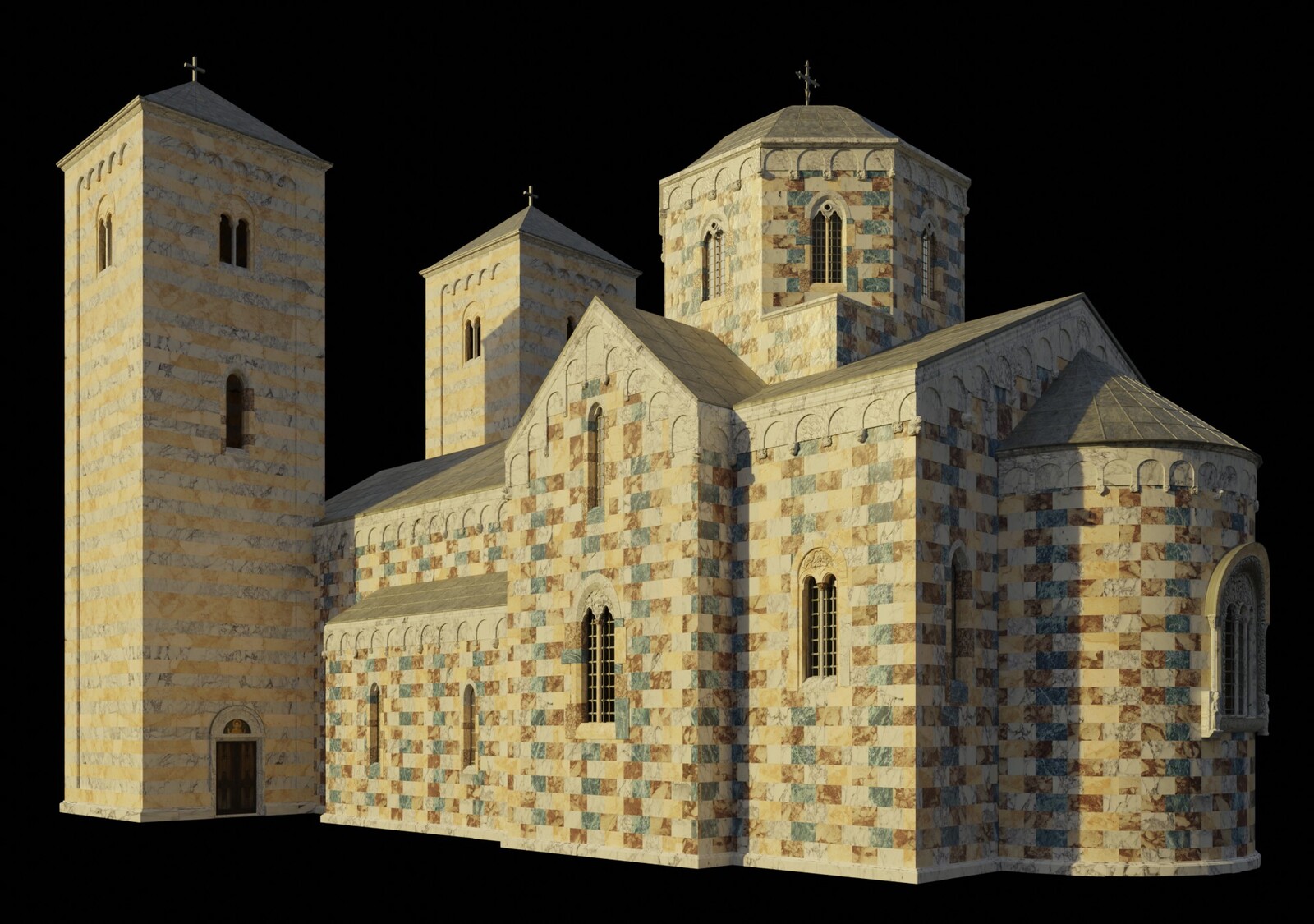 Virtual Box - Monastery Banjska - 3D reconstruction