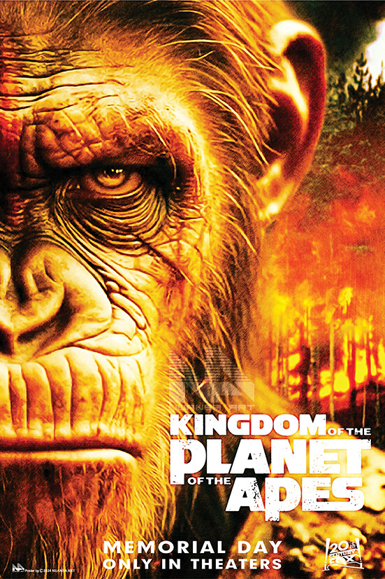 ArtStation Kingdom of the of the apes.2024