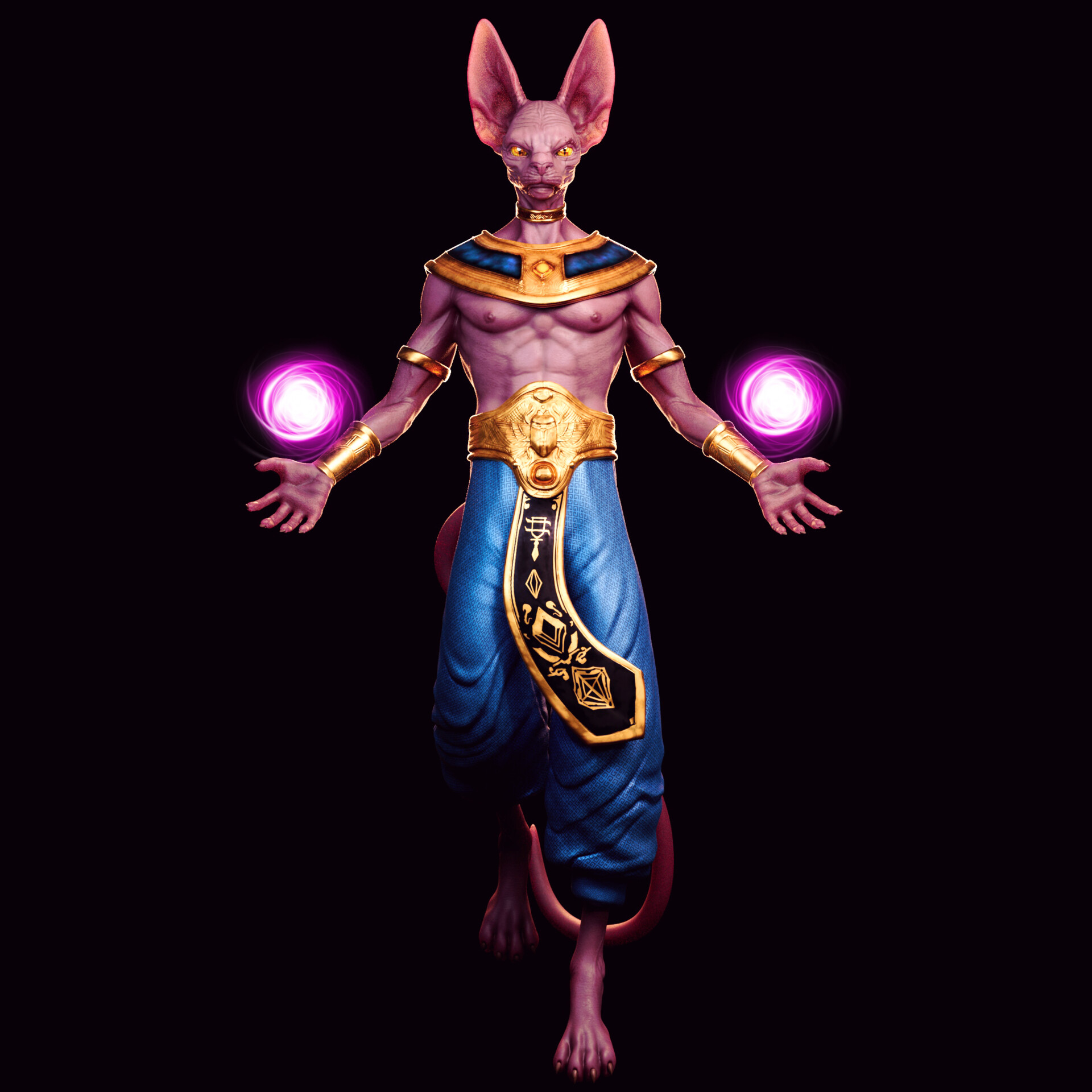 ArtStation Lord Beerus A realistic approach