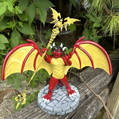 Draid Dragon Statue