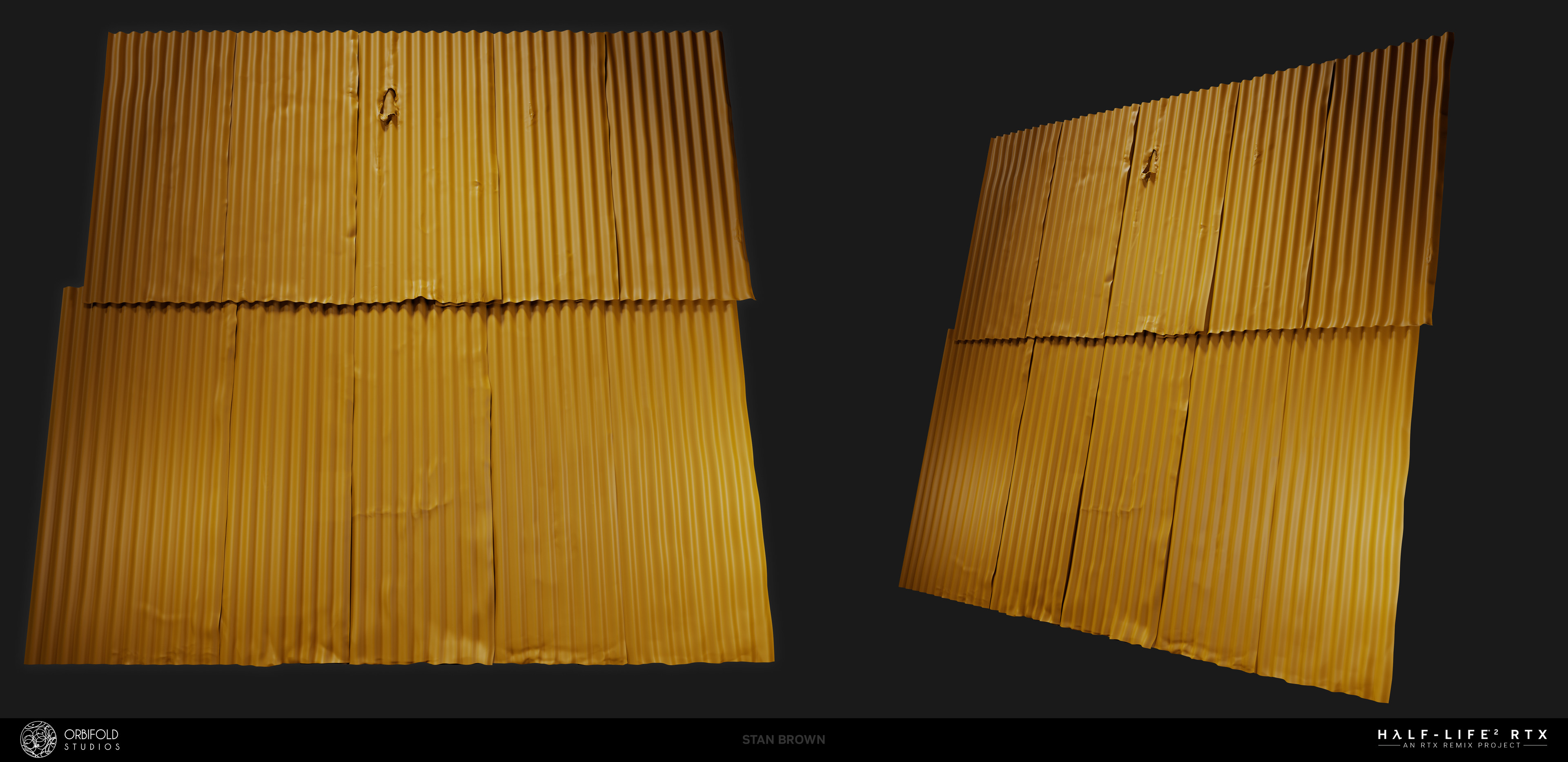 Sculpt I created for a separate corrugated set (roofing)