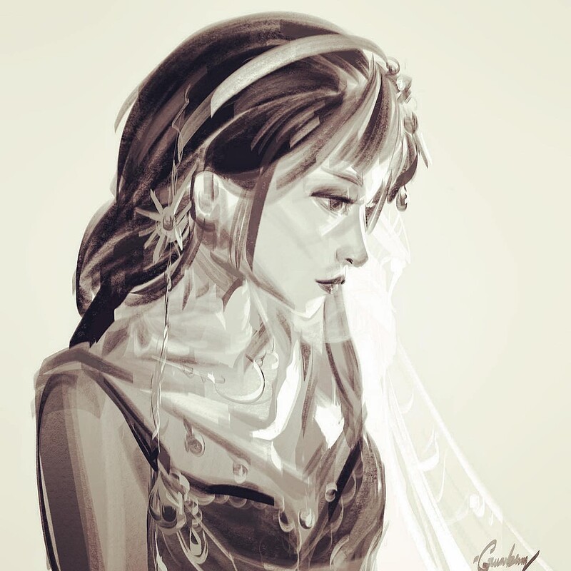 Girl sketch 1