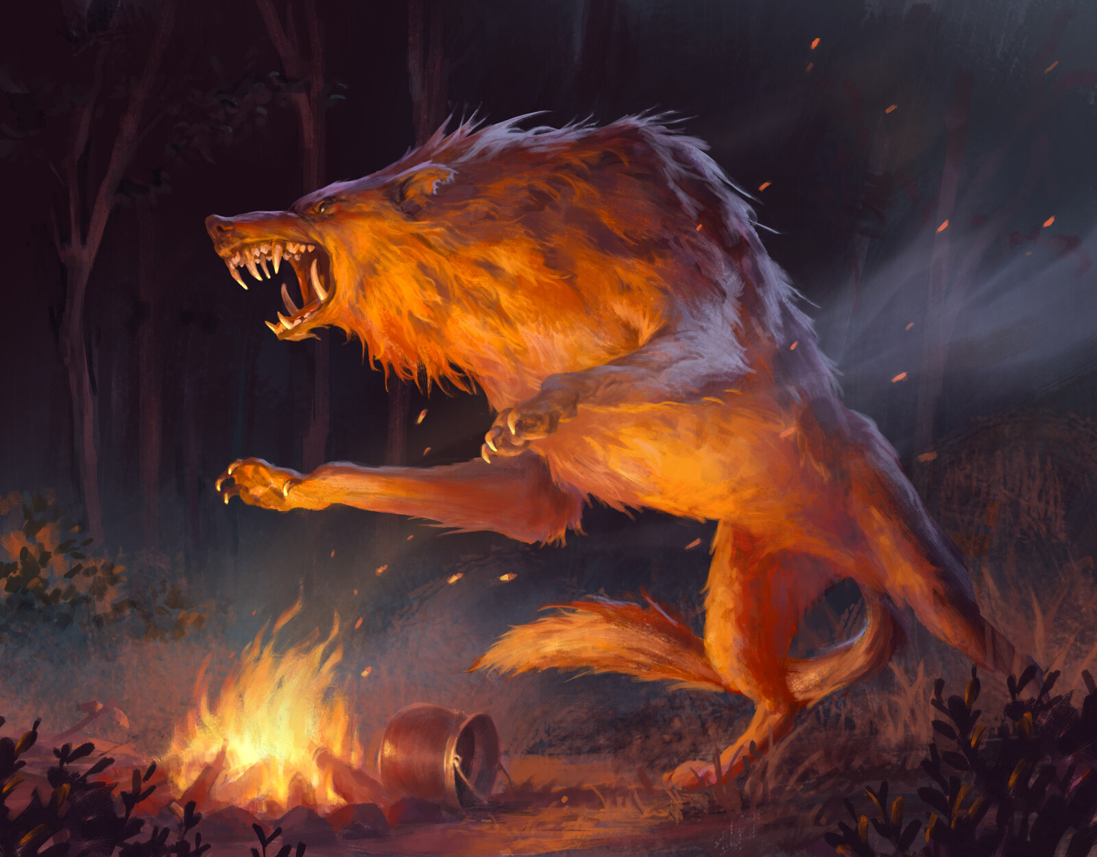 Snarling Warg 