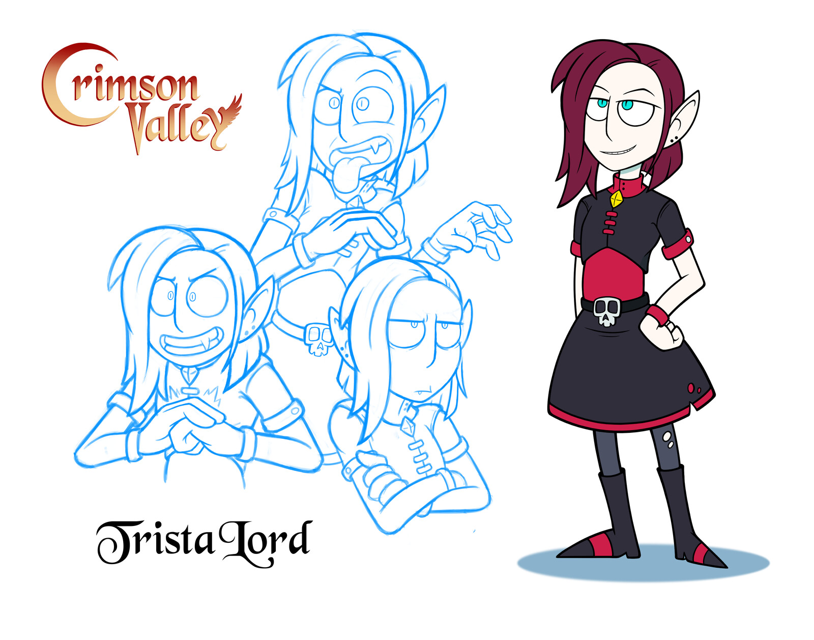 Trista Lord Character Design
