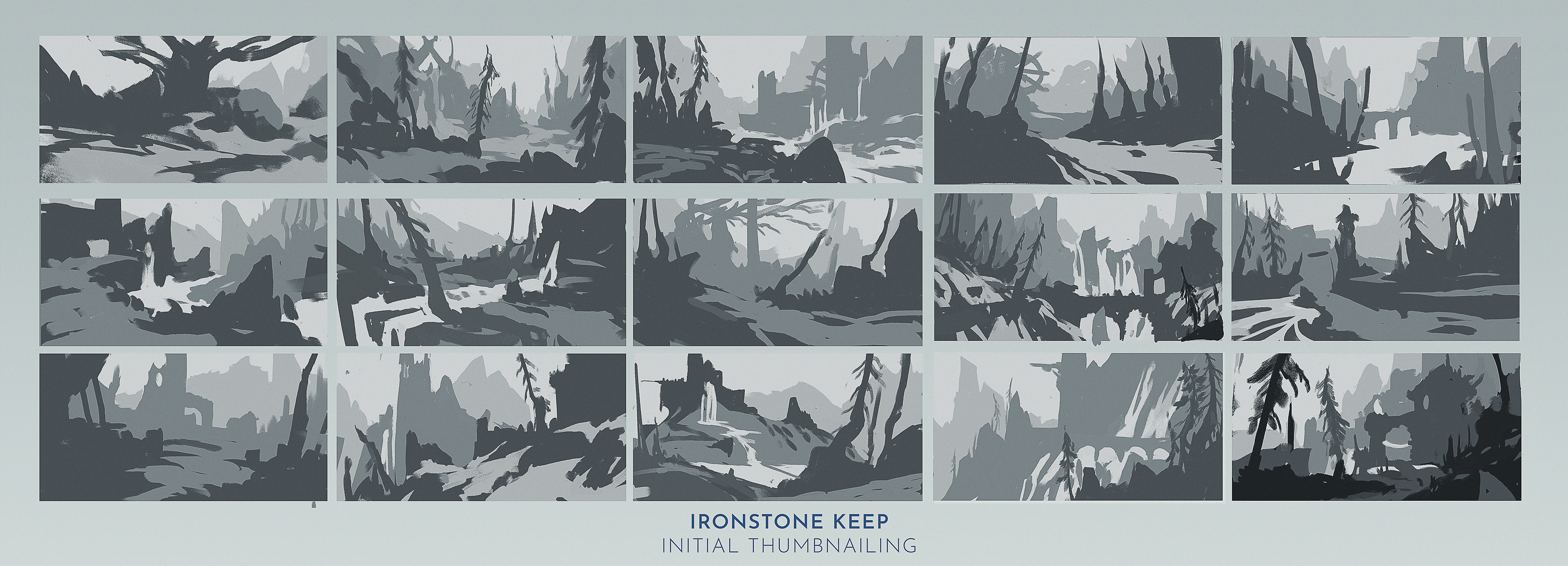 Adam Törn Concept Art Portfolio Ironstone Keep Environment Design