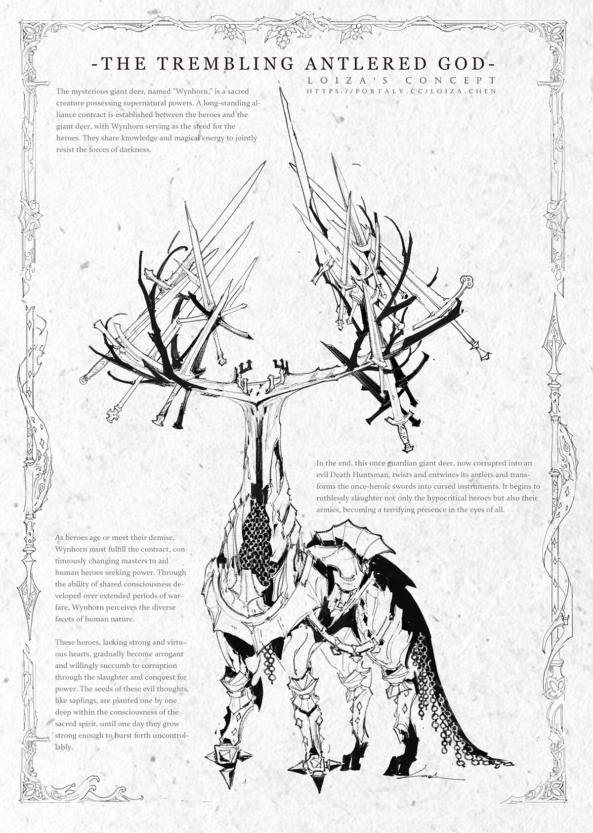 artstation-the-trembling-antlered-god