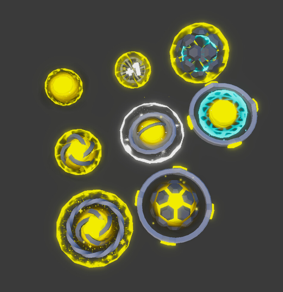 Low Poly Energy Collectible (rapid prototyping)