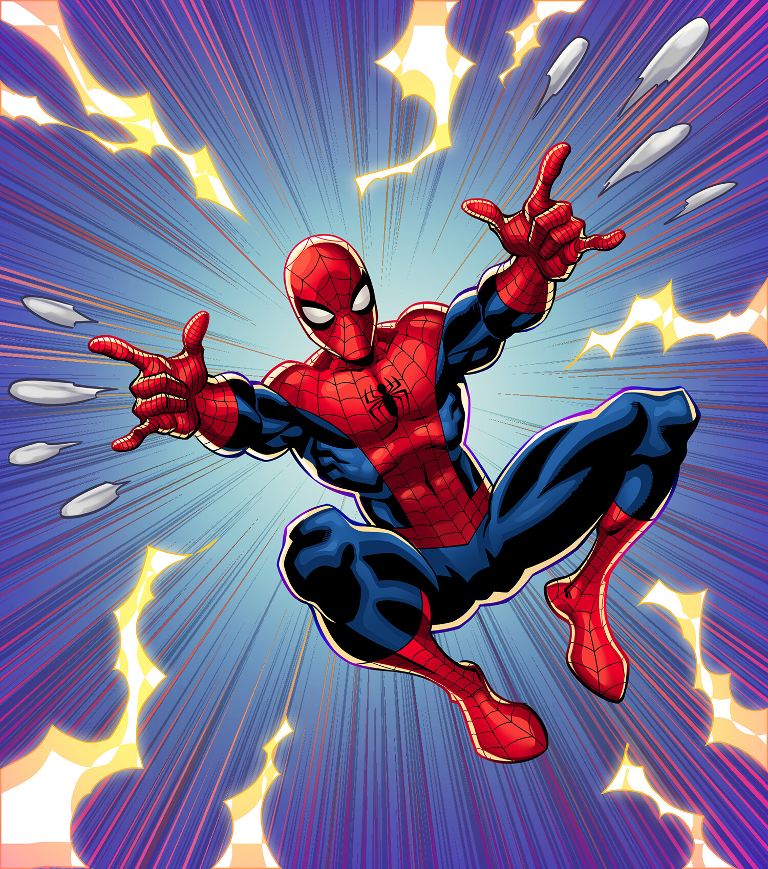 ArtStation - The Adventures of Spider-Man Electrified – Part 7