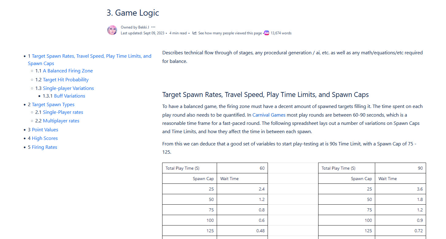 Preview of Game Logic