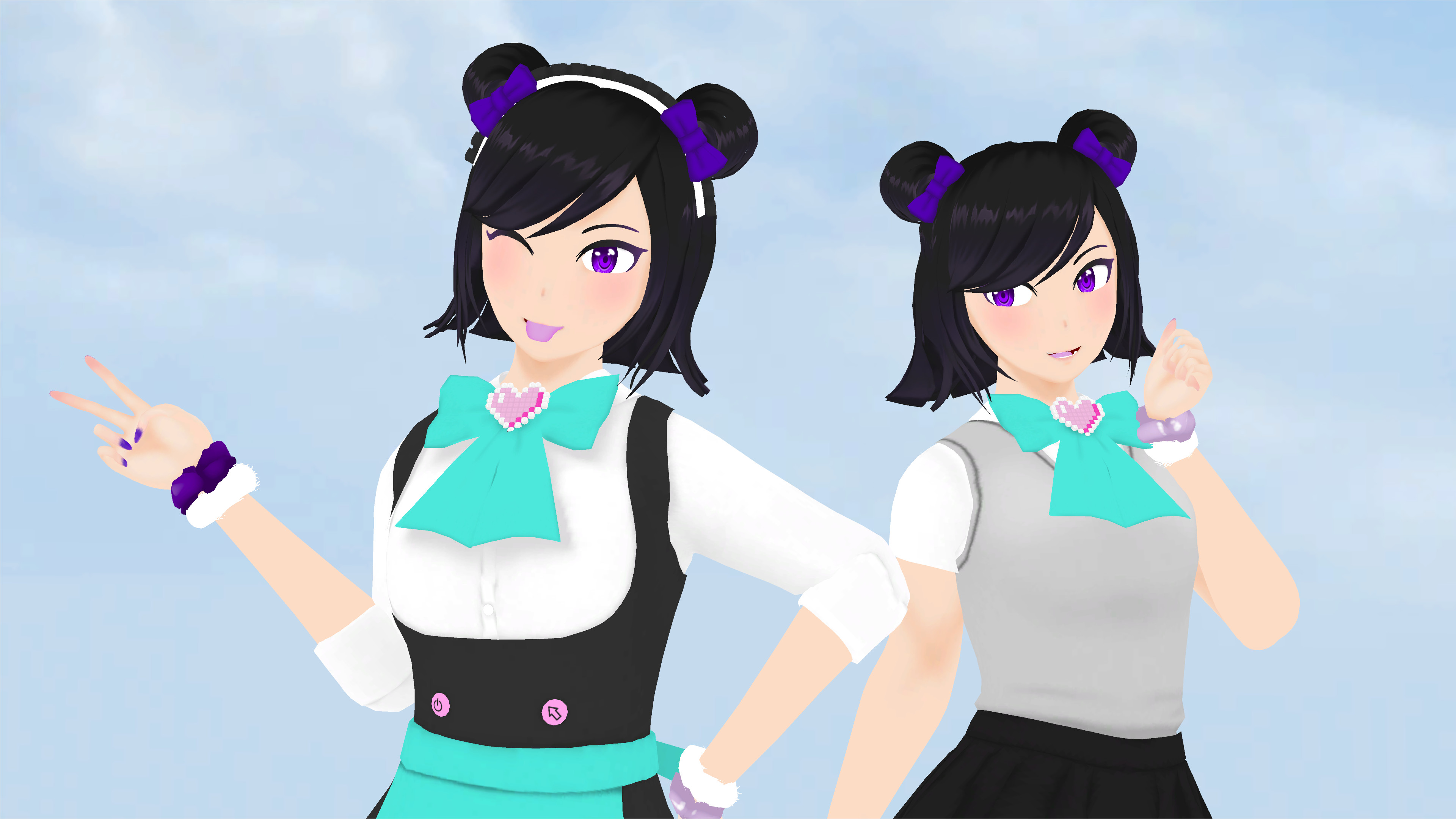 Maid and Schoolgirl