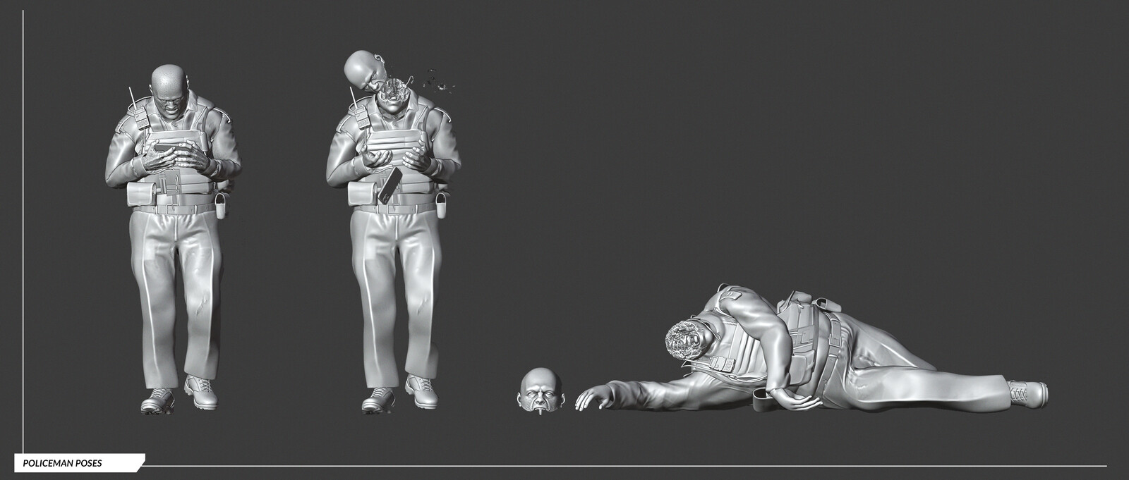 Policeman Poses