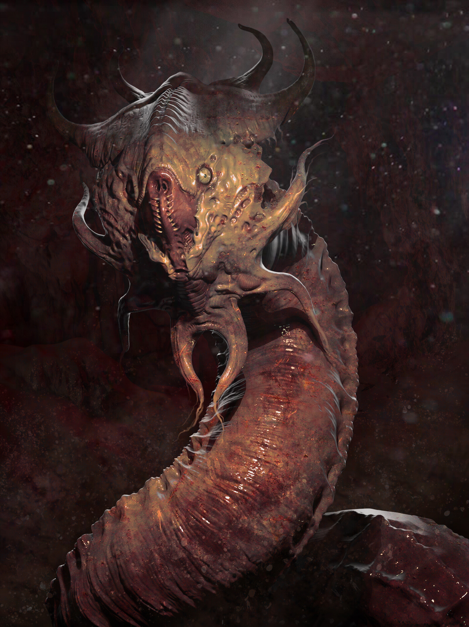 Dragon Centipid by Dan Delion Reiner : r/ImaginarySerpents